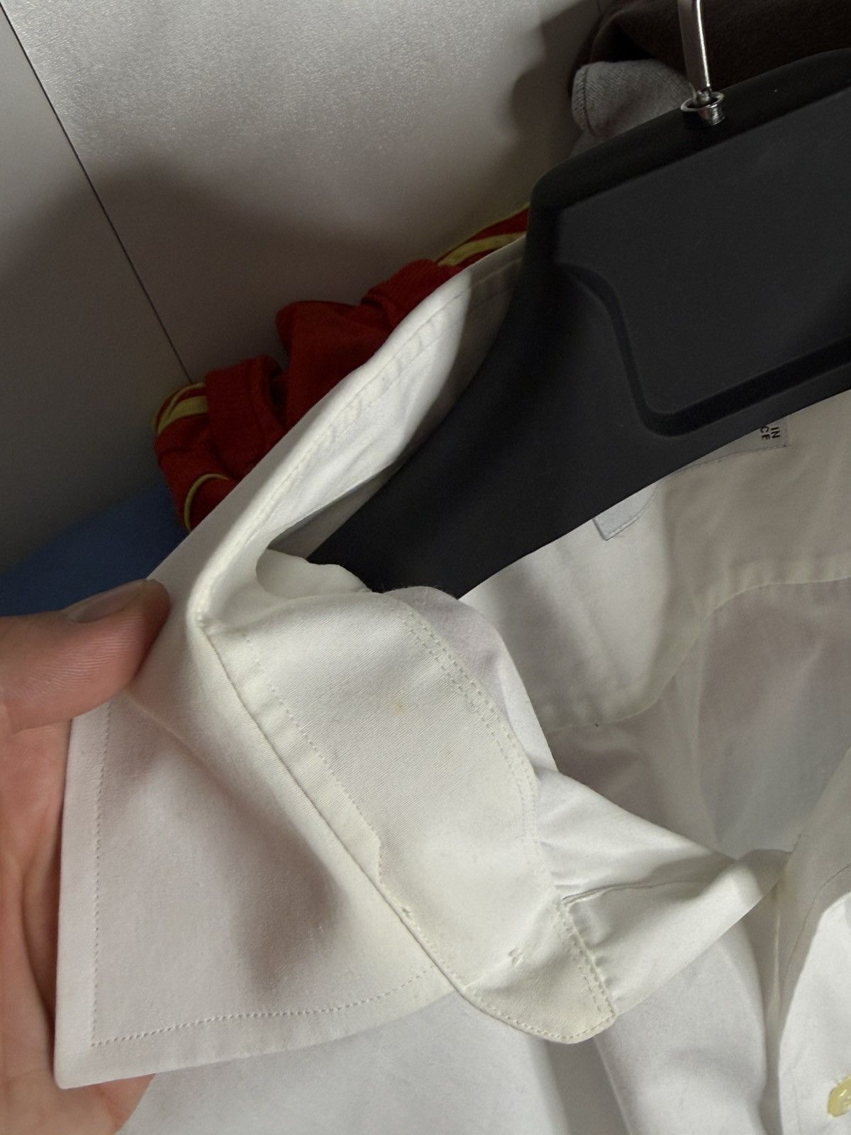 Christian Dior Monsieur Christian Dior vintage shirt size 17 1/2 44-5 Size 44R - 11 Thumbnail