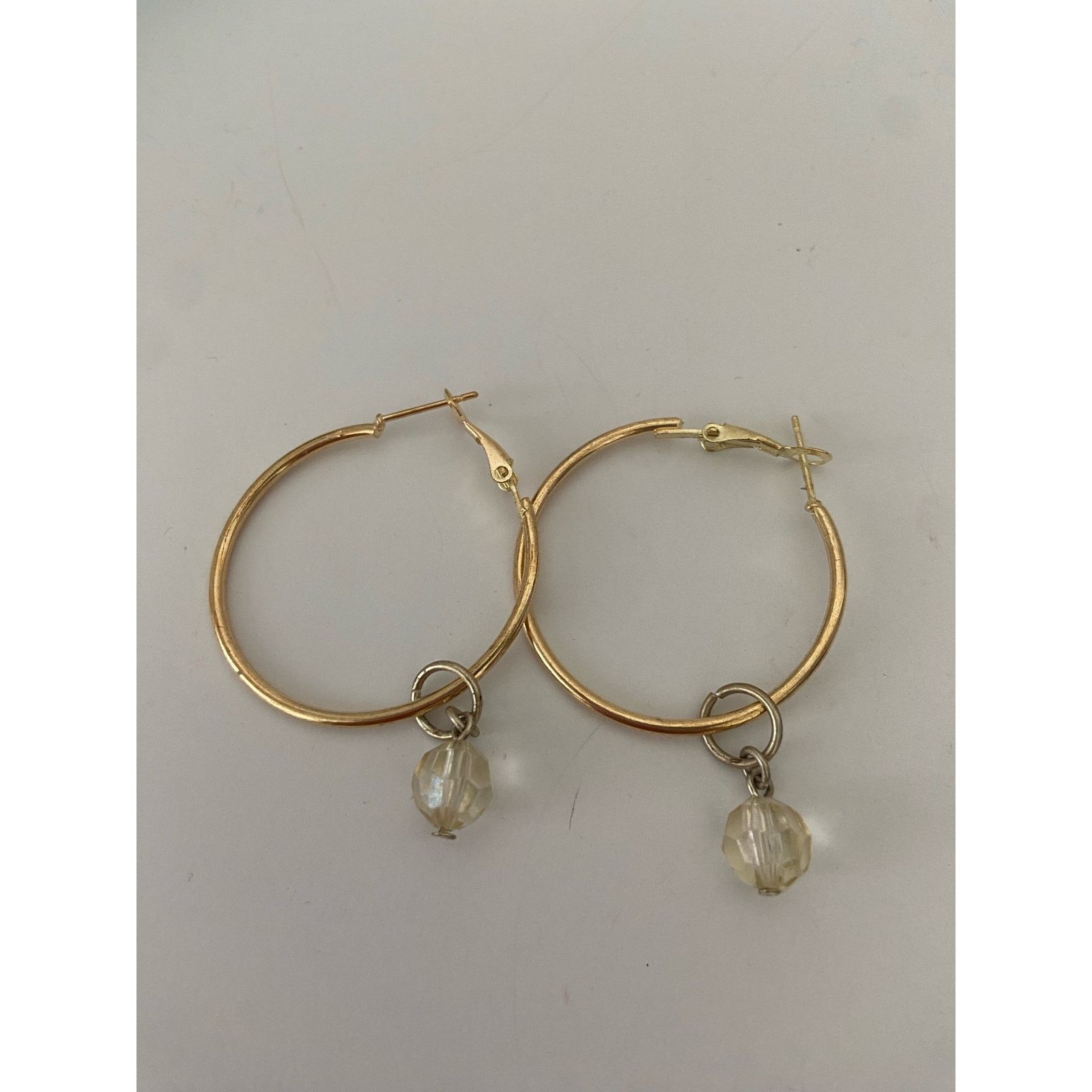 Other hoop earrings with Upcycled bead charm Size ONE SIZE - 2 Thumbnail