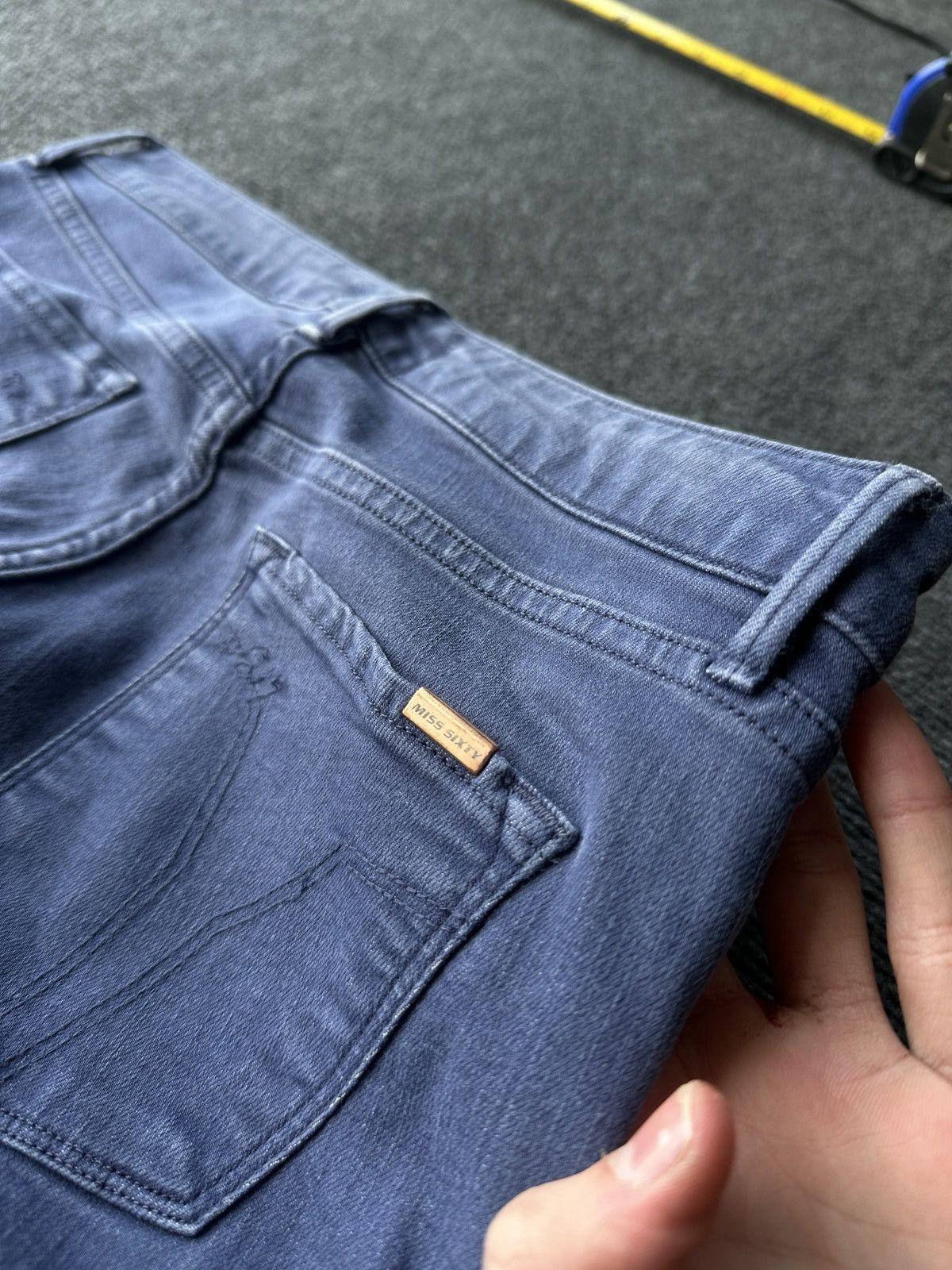 Miss Sixty 🚨Vintage Y2K Miss Sixty Flared RARE Streetwear 90s Size 27" / US 4 / IT 40 - 11 Thumbnail