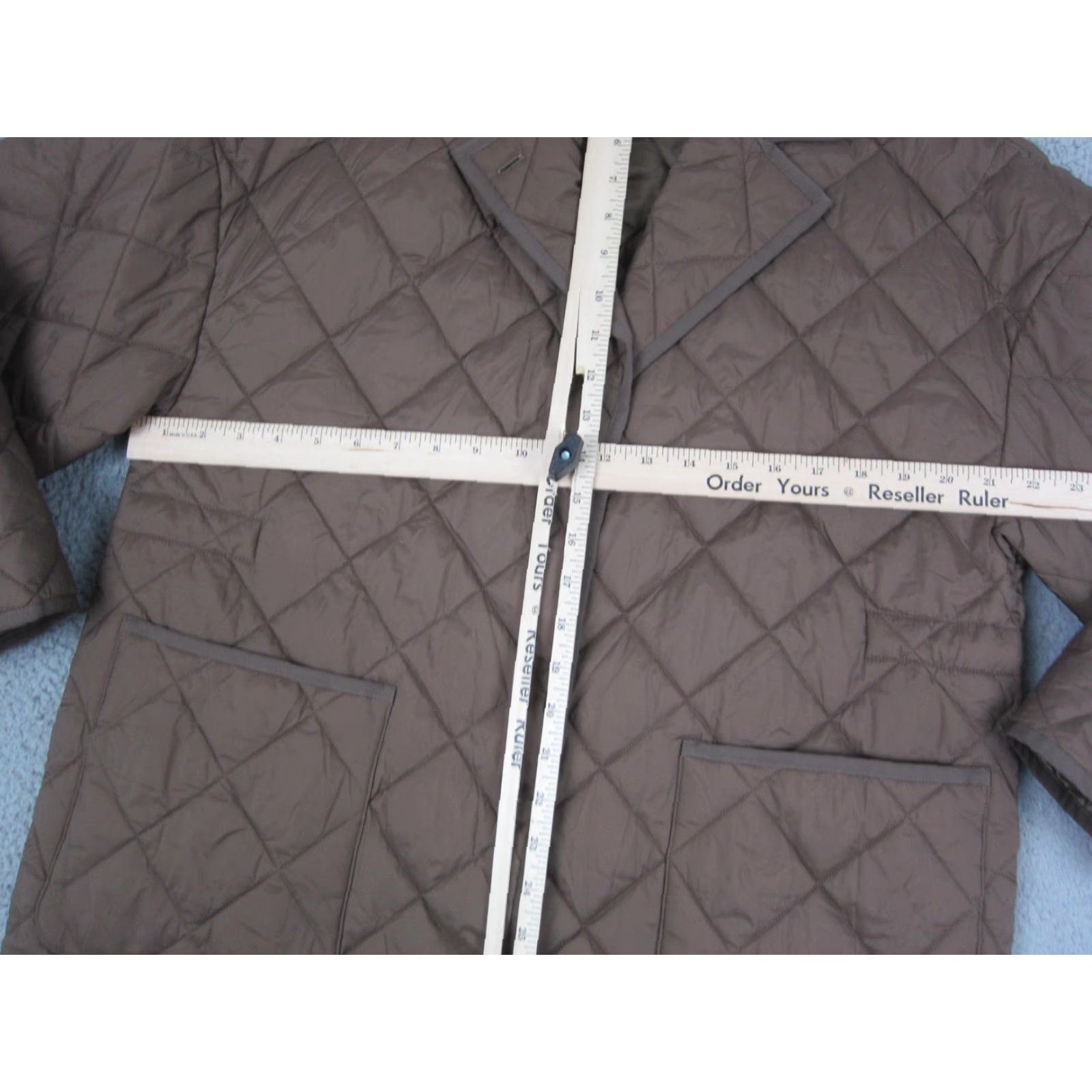 Uniqlo VINTAGE Uniqlo Jacket Womens XS Brown Pufftech Quilted Oversized Long Coat Size XS / US 0-2 / IT 36-38 - 6 Thumbnail