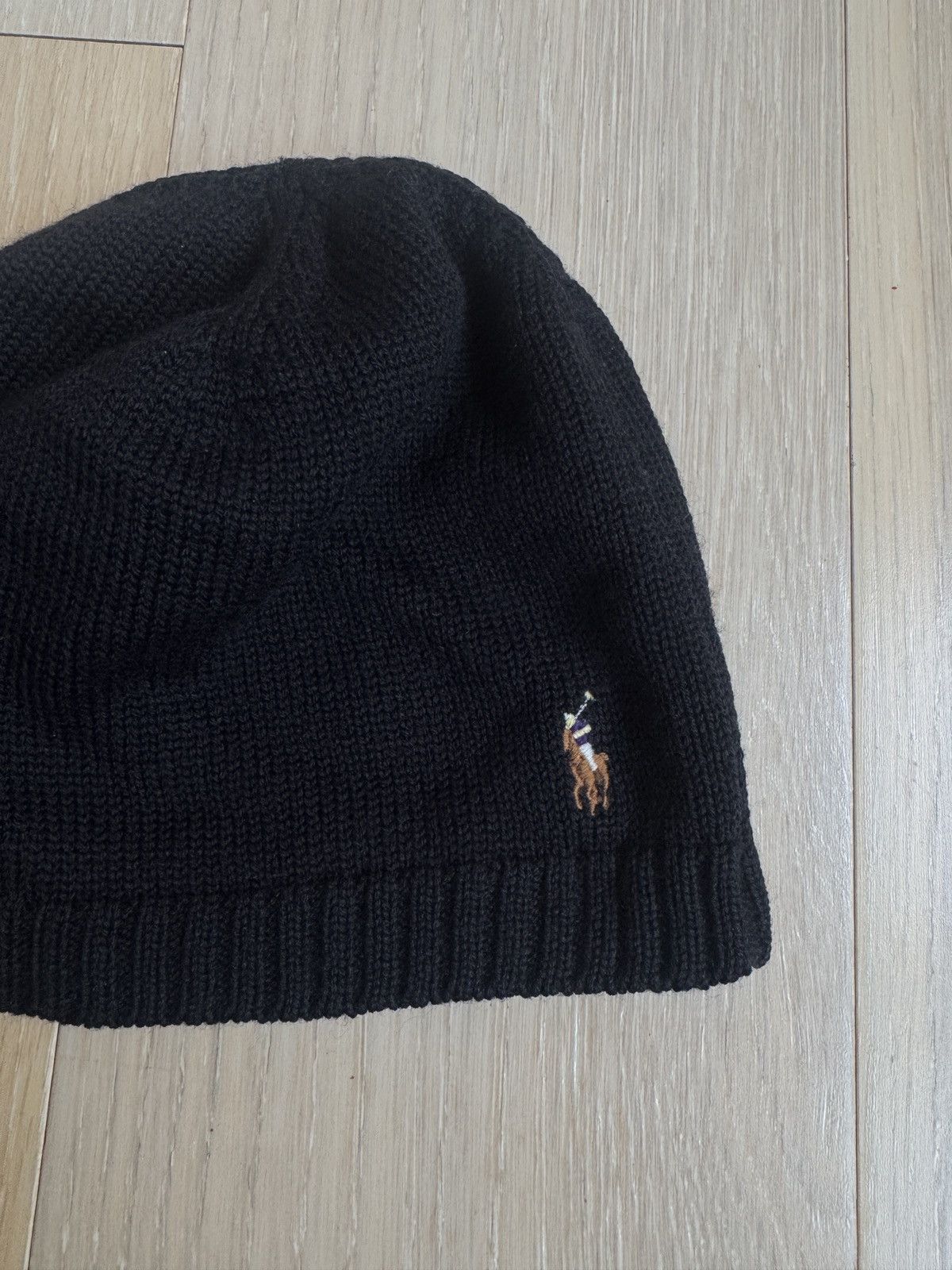 Polo Ralph Lauren Rare Polo Ralph Lauren Skull Knitted Beanie Size ONE SIZE - 2 Thumbnail