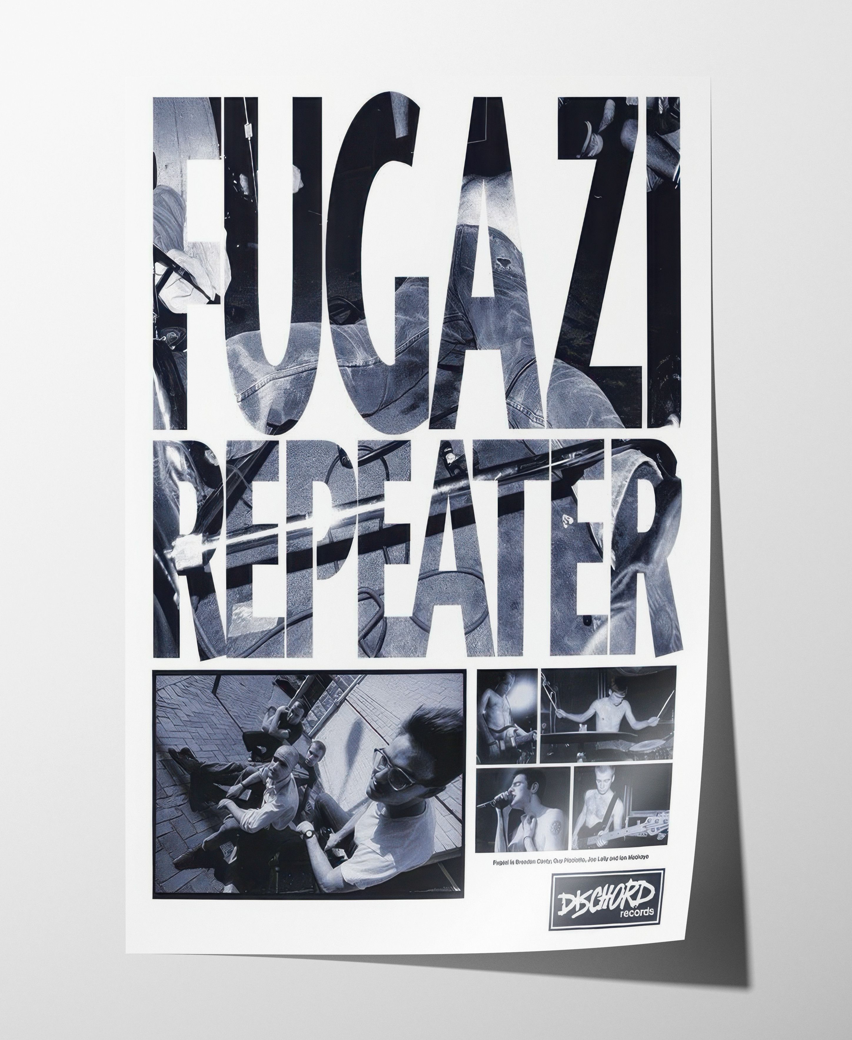 Fugazi Fugazi Poster Print Tee Gift Vintage Music Band Merch Shirt Size ONE SIZE - 4 Thumbnail