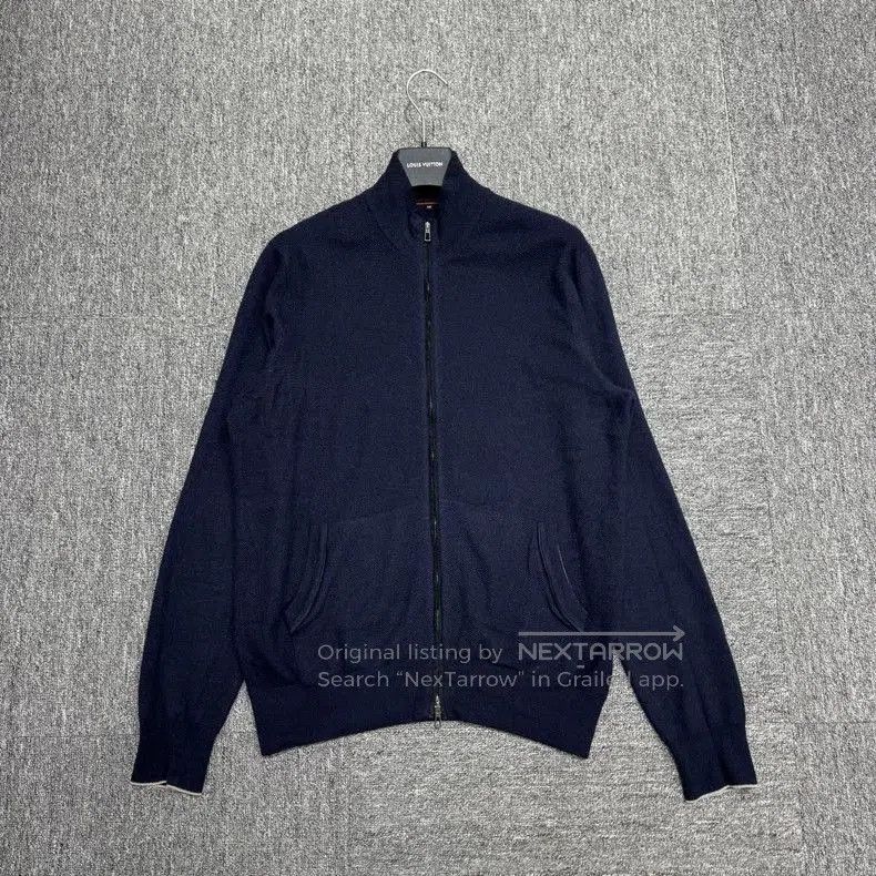 Loro Piana Loro Piana Solid Zip Knit Sweater. Size US L / EU 52-54 / 3 - 1 Thumbnail