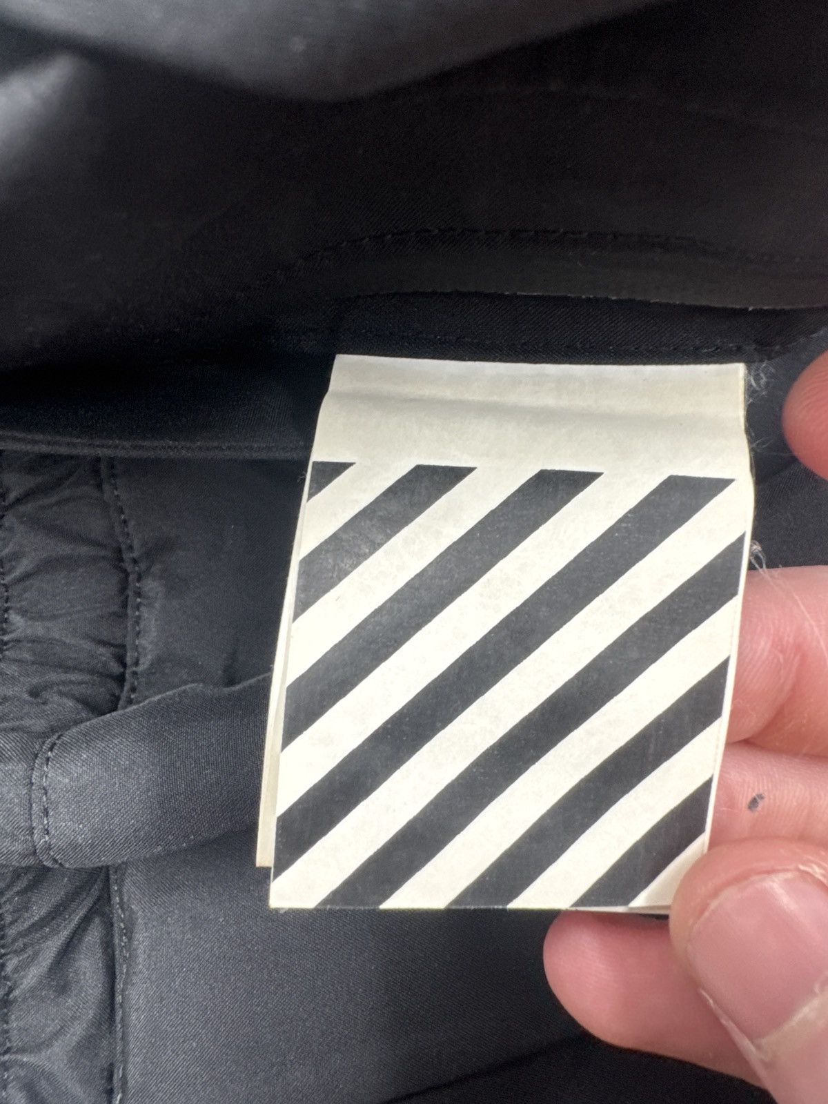 OFF-WHITE 18AW GORE-TEX TRACK PANTS