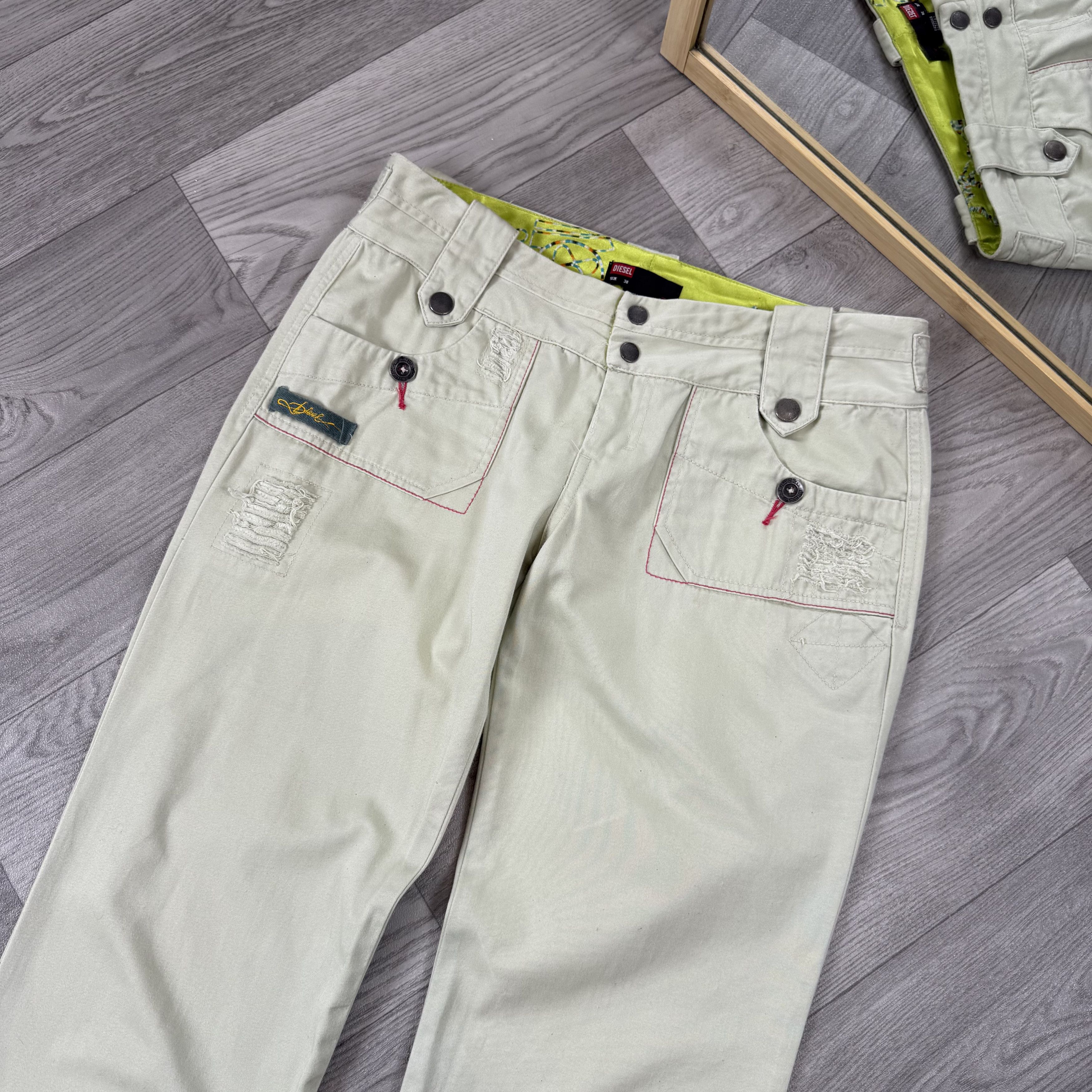 Diesel Vintage Diesel Y2K Pants Size 30" / US 8 / IT 44 - 9 Thumbnail