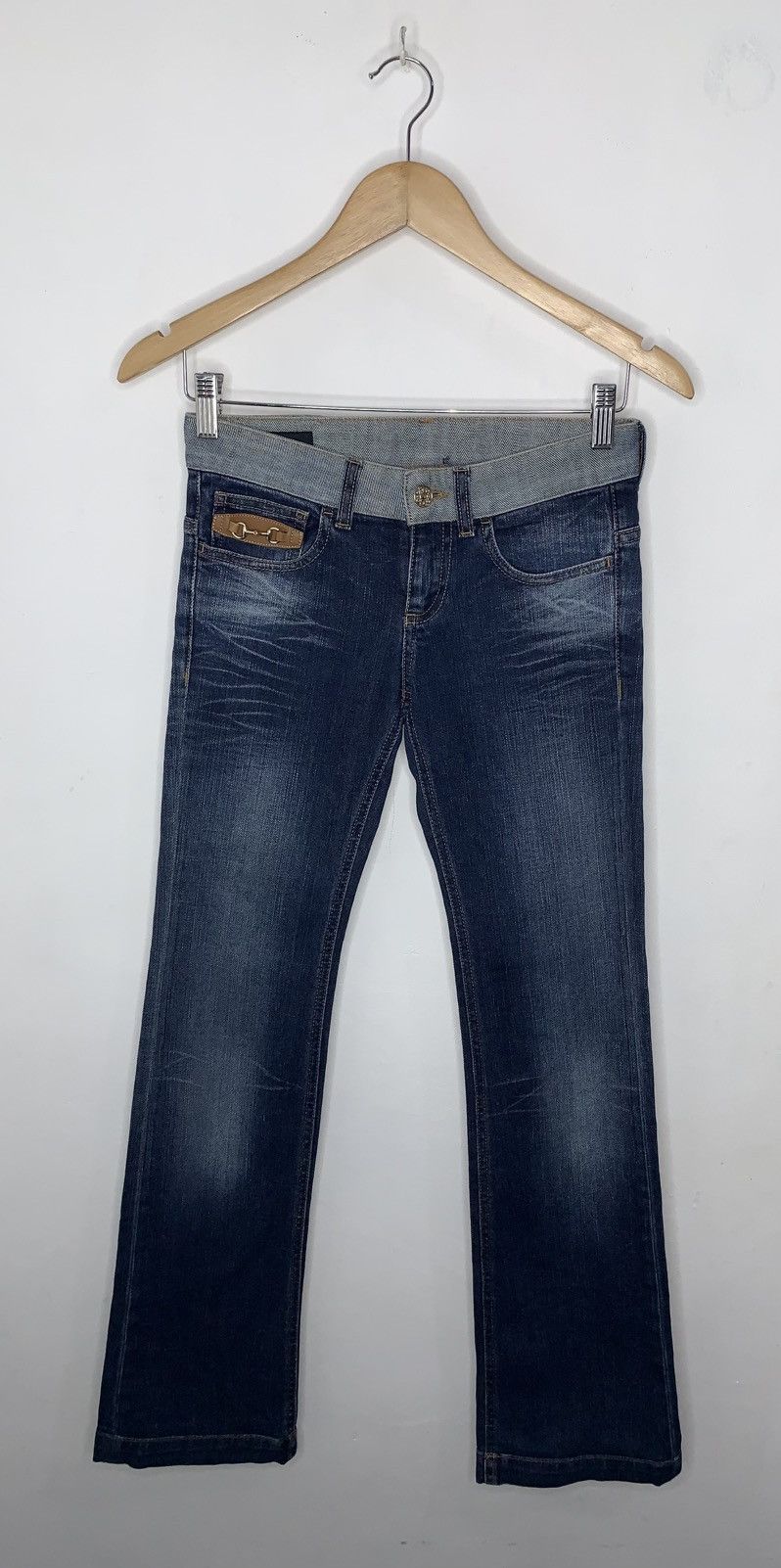 Gucci Gucci Horsebit Low-Rised Flared Womens Jeans 70's Size 25" / US 0 / IT 36 - 1 Thumbnail