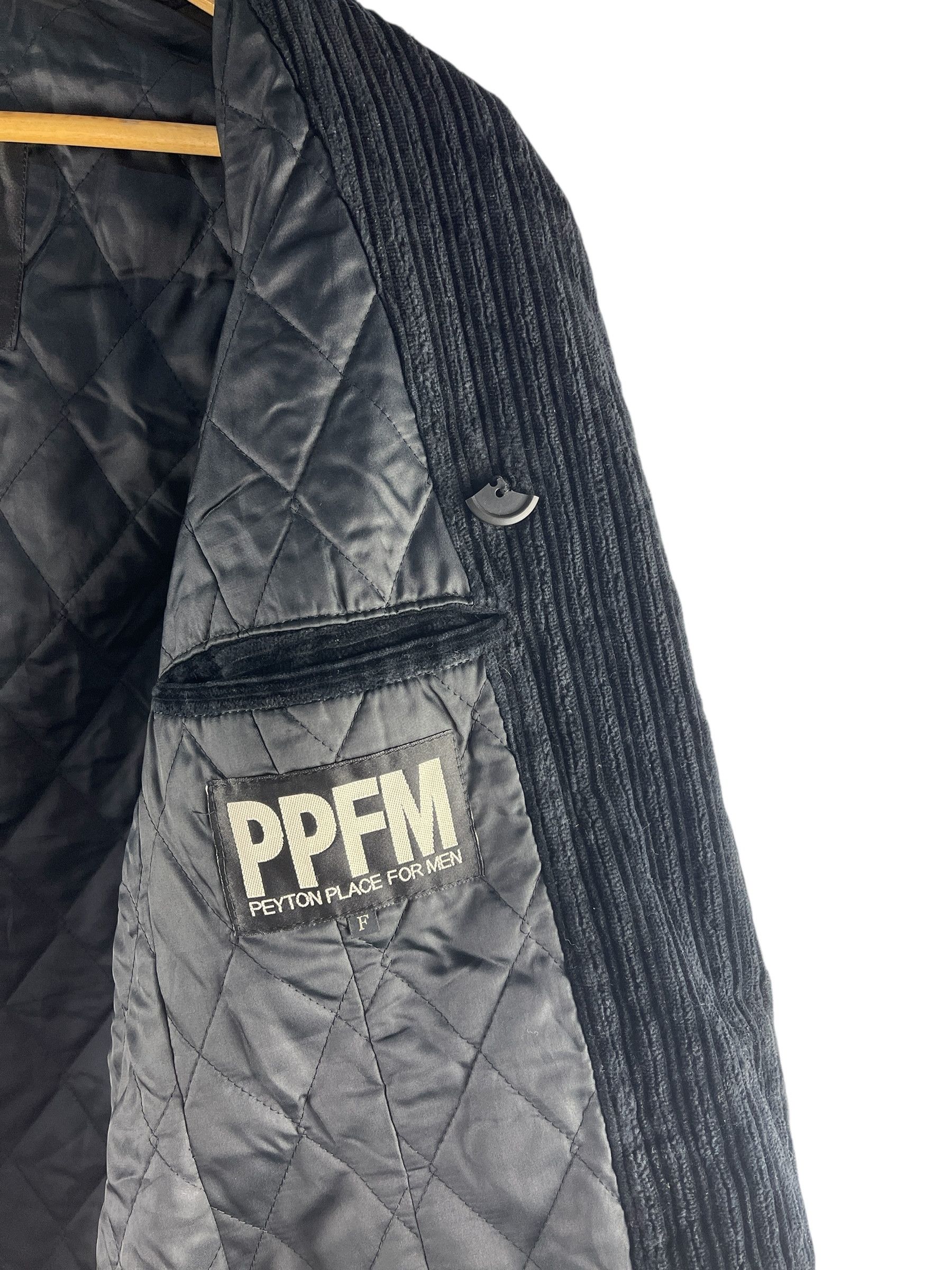 PPFM PPFM Peyton Place for Men Double Breast Corduroy Coat Jacket Size US S / EU 44-46 / 1 - 14 Thumbnail