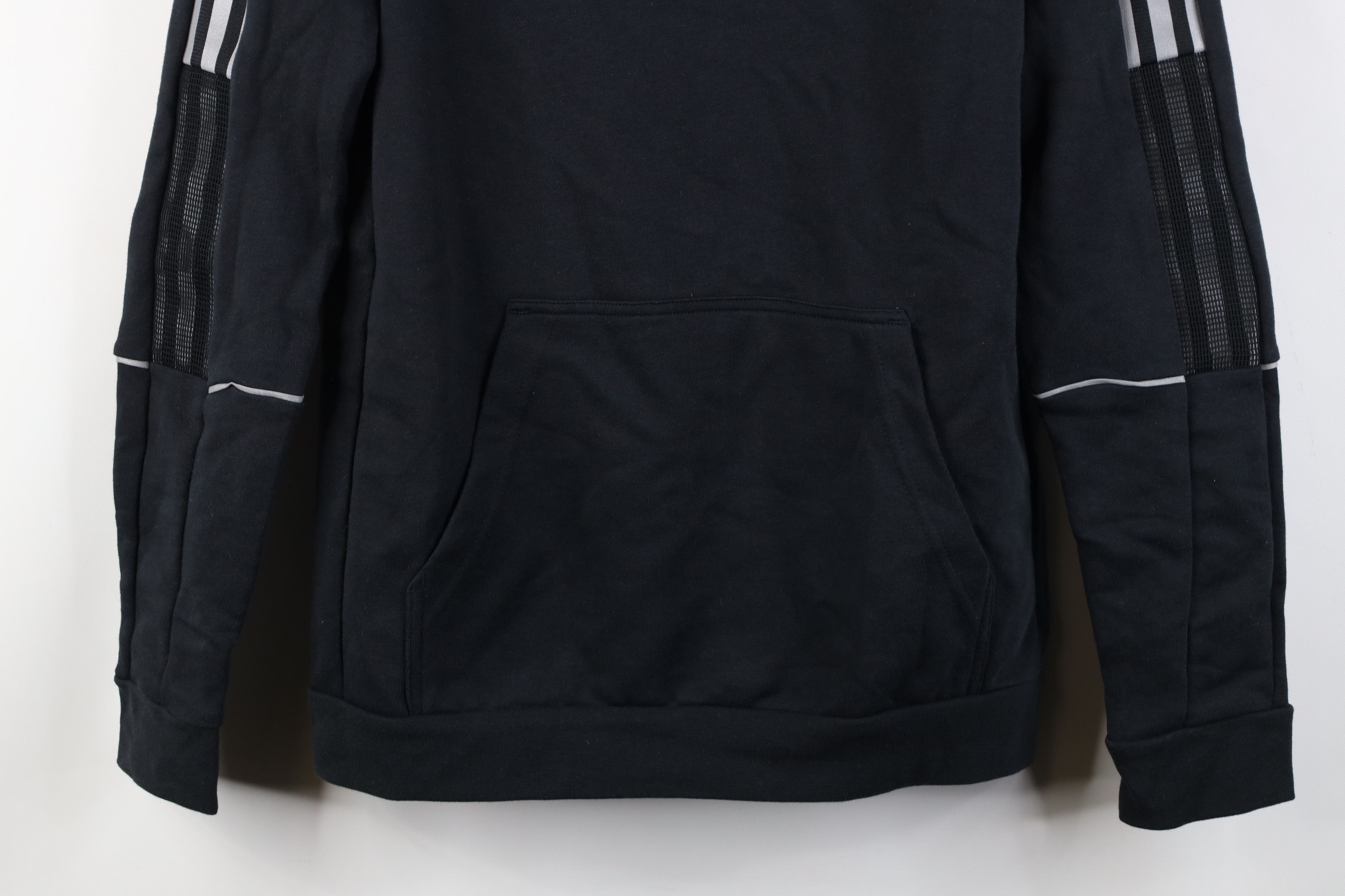 Adidas New Adidas Spell Reflective Striped Hoodie Sweatshirt Black Size S / US 4 / IT 40 - 3 Thumbnail