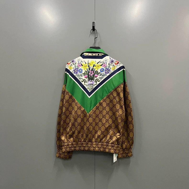 Gucci Gucci Old flower stitching floral zipper jacket 2502-Nextar Size US S / EU 44-46 / 1 - 3 Thumbnail