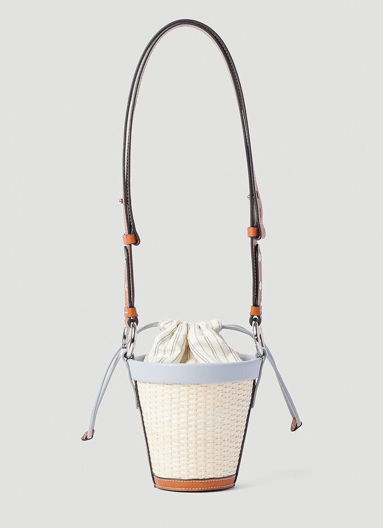 Maison Margiela Margiela rattan bucket crossbody bag Size ONE SIZE - 11 Thumbnail