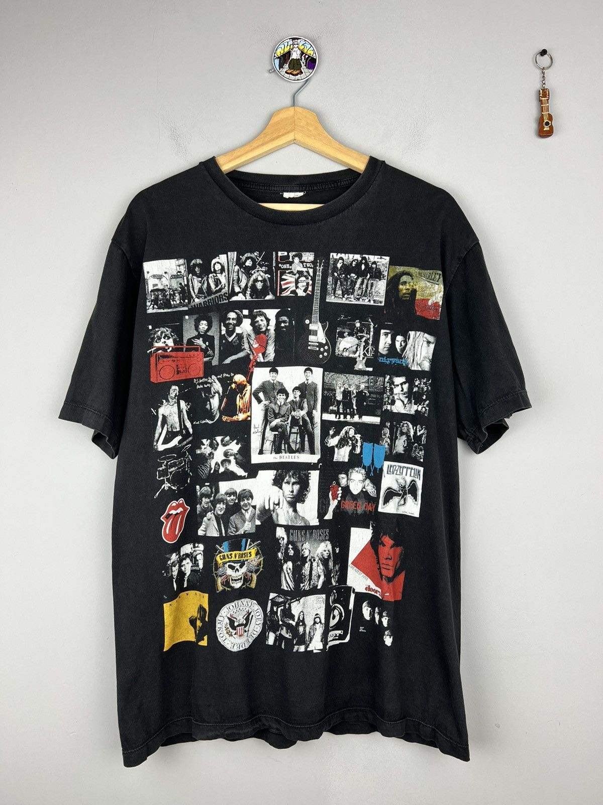 Band Tees Monster of Rock Vintage Black T Shirt All Bands Size US L / EU 52-54 / 3 - 1 Thumbnail