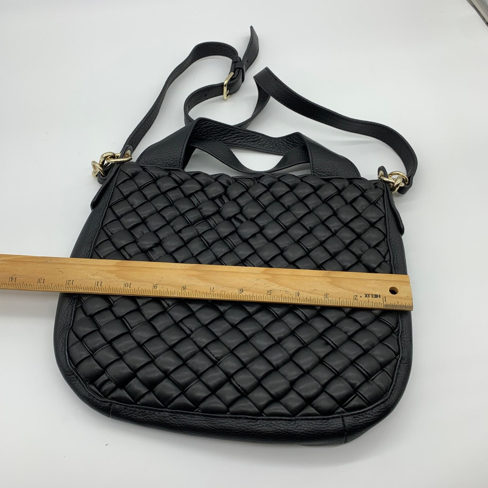 Other Vince Camuto Leather Handbags Puffy Weave Tote Miki Size ONE SIZE - 6 Thumbnail