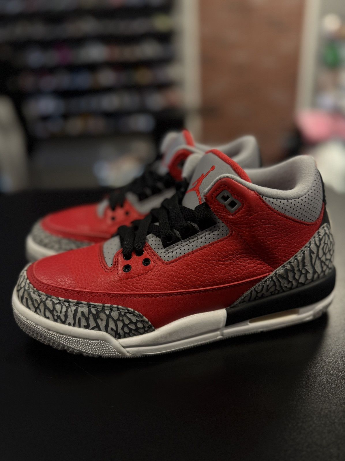 Jordan Brand × Nike Nike Jordan 3 Fire Red SE Size 6Y/7.5W Pre Owned 🧼 Size US 6 / EU 39 - 8 Thumbnail