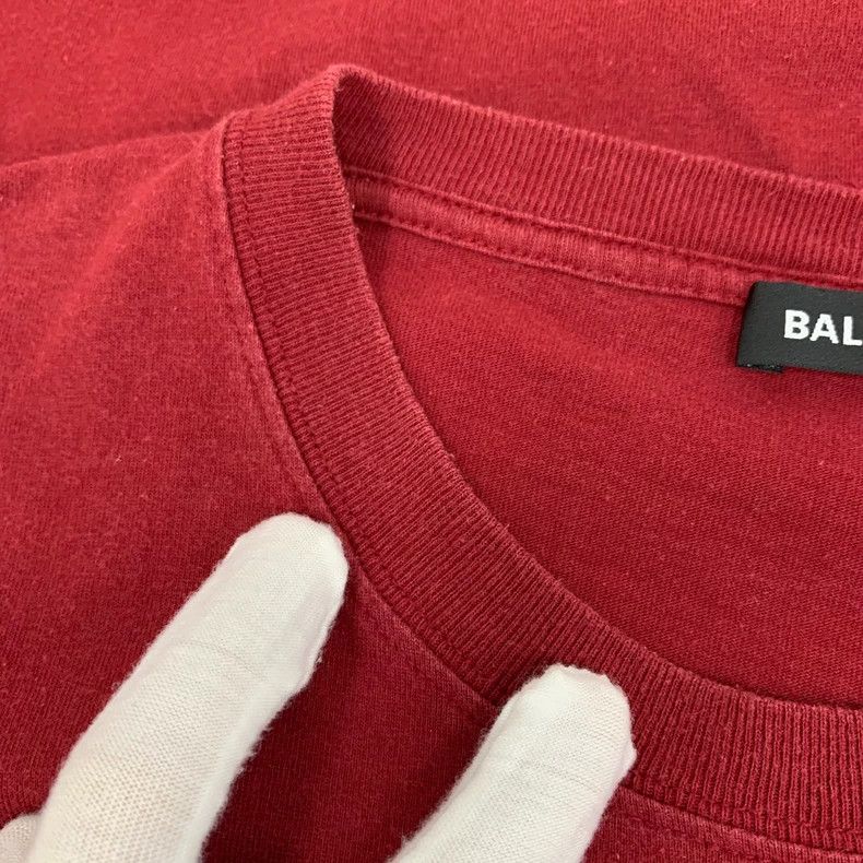 Other Balenciaga Red logo monogrammed cotton crewneck short-slee Size US M / EU 48-50 / 2 - 9 Thumbnail