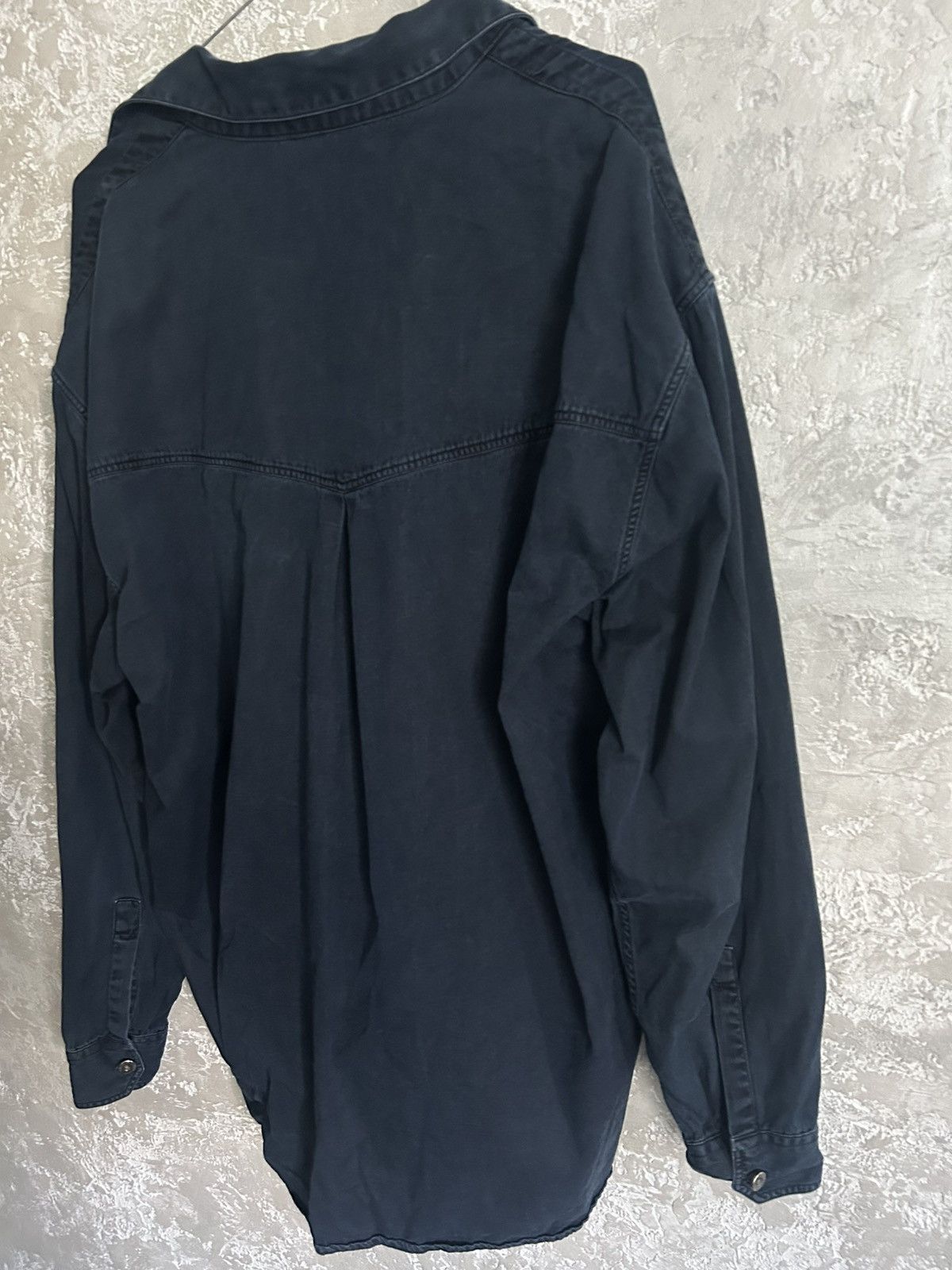 Versace × Vintage Vintage VERSACE JEANS COUTURE Contrast Long Sleeve Shirt Size US XL / EU 56 / 4 - 6 Thumbnail
