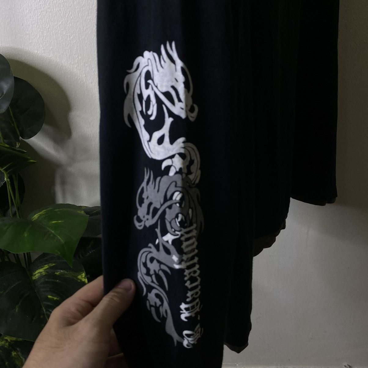 If Six Was Nine BlueVacation Seditionaries Poem Dragon Cyber Gothic Punk LS Size US XL / EU 56 / 4 - 4 Thumbnail