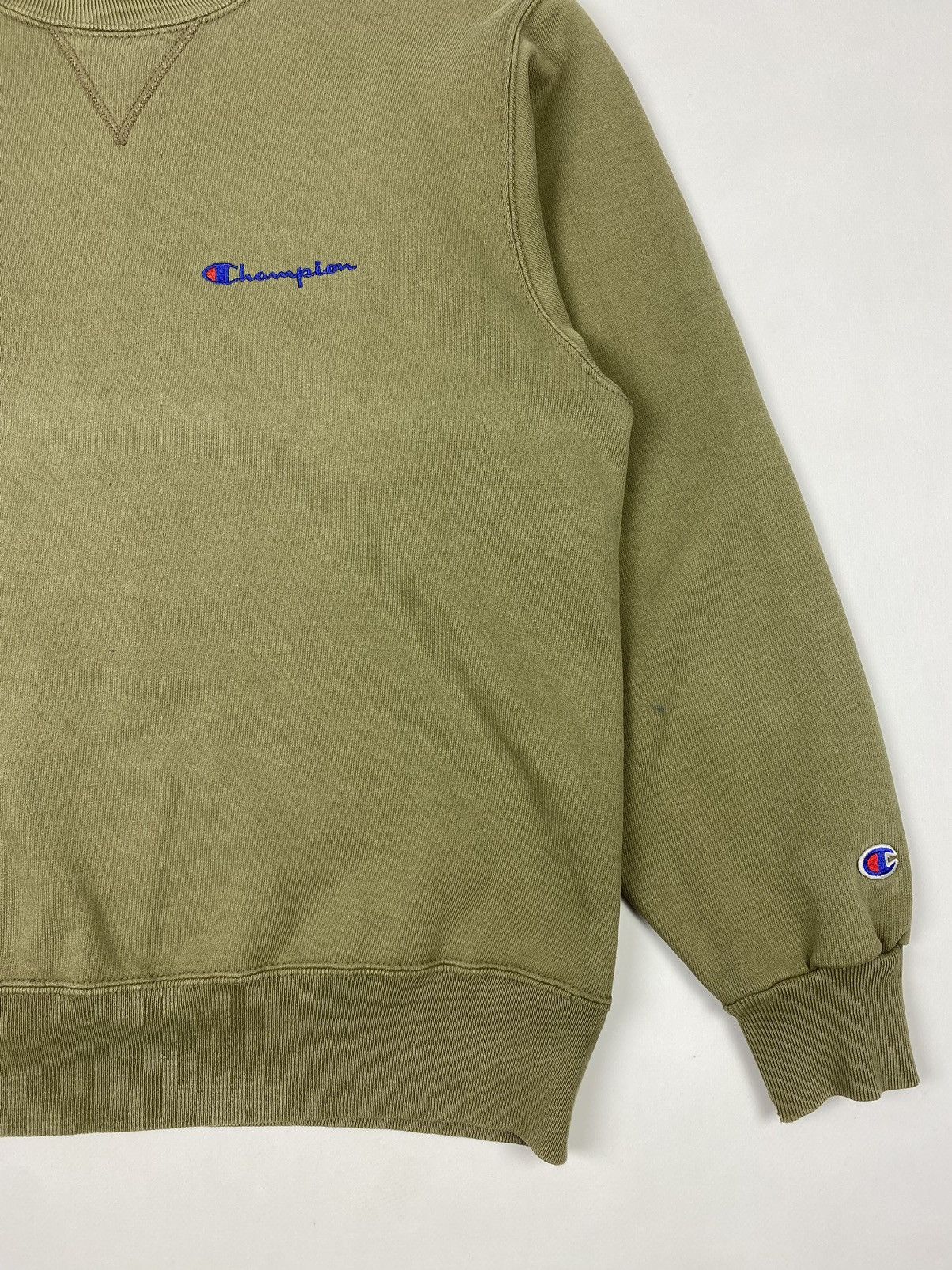Champion 1990’s Vintage Distressed Champion Script Boxy Sweatshirt Size US M / EU 48-50 / 2 - 6 Thumbnail