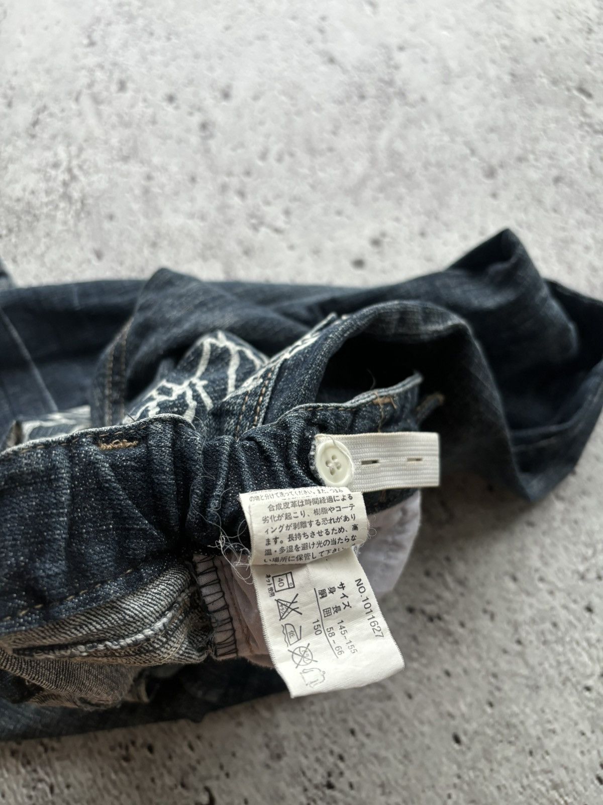 Hysteric Glamour Y2k wings Ifsixwasnine Punk style Denim jeans Size US 28 / EU 44 - 10 Thumbnail