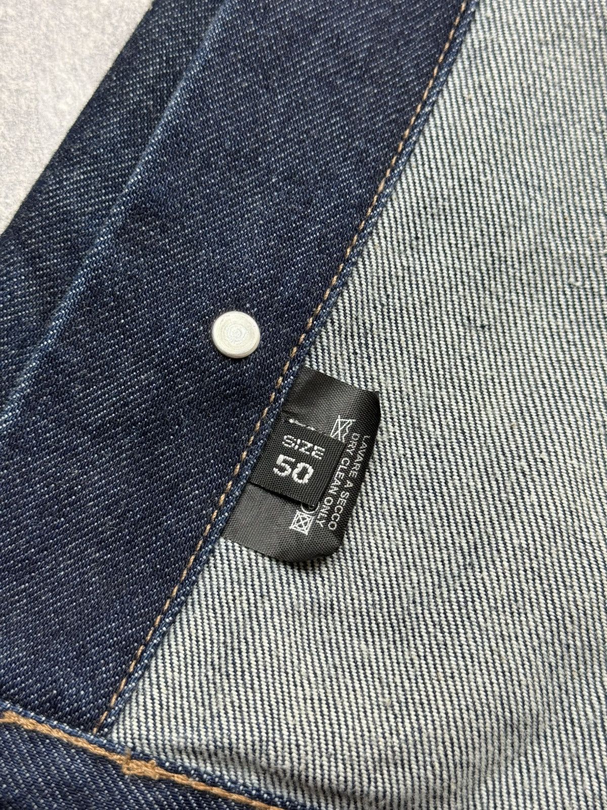Gucci Gucci Tom Ford 00s Men’s Black Denim Jacket Black Label Size US M / EU 48-50 / 2 - 10 Thumbnail