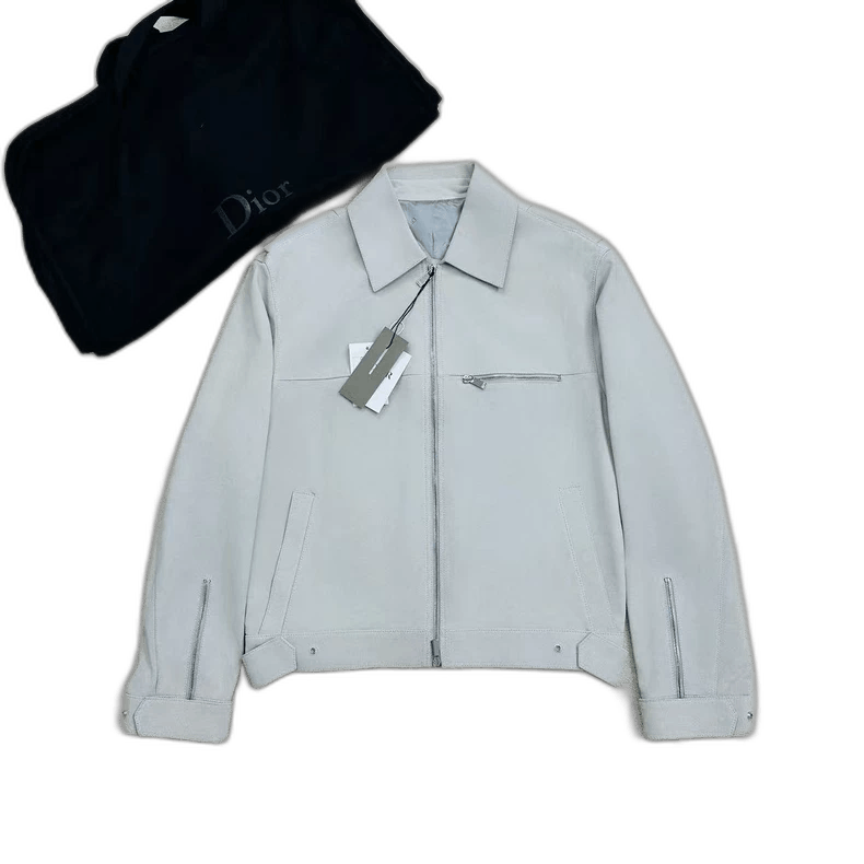 Dior DIOR Starry Rhinestone Leather Jacket Size 52 Size US L / EU 52-54 / 3 - 1 Thumbnail