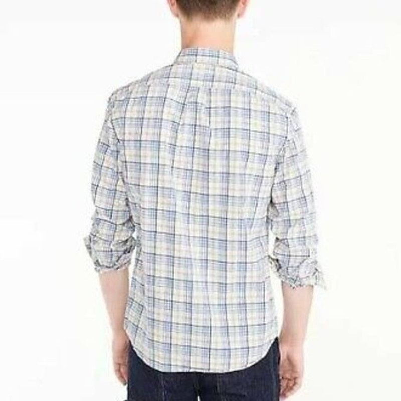 J.Crew J. Crew Secret Wash Shirt Stretch Plaid Check L/S Men XL Size US XL / EU 56 / 4 - 2 Thumbnail