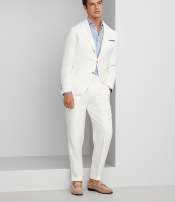 Brunello Cucinelli Pants in White Size US 36 / EU 52 - 4 Thumbnail