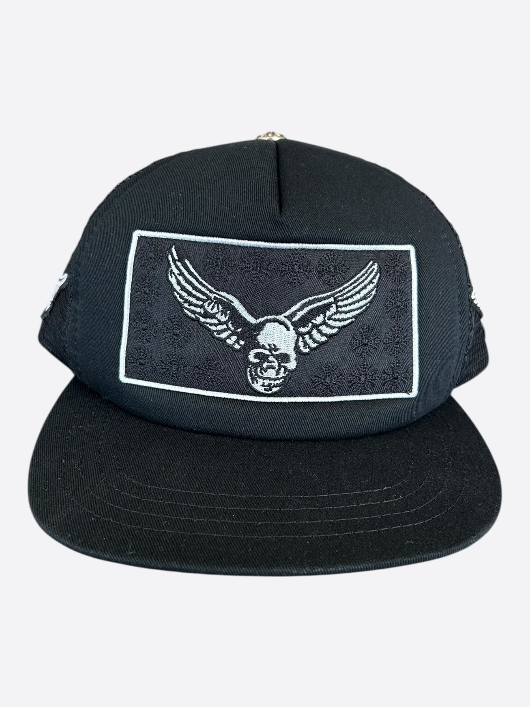 Chrome Hearts Chrome Hearts Yungblud Black & White Foti Hat Size ONE SIZE - 1 Thumbnail
