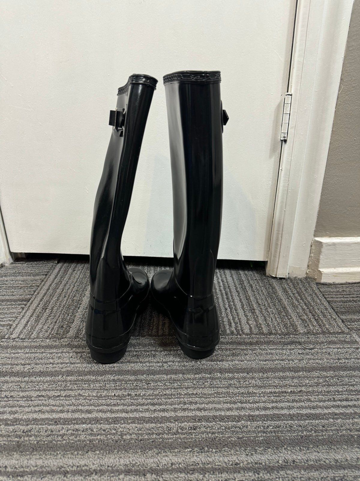 Hunter HUNTER BOOTS Woman’s Original Tall Back Adjustable Rain Boo Size US 5 / IT 35 - 8 Thumbnail