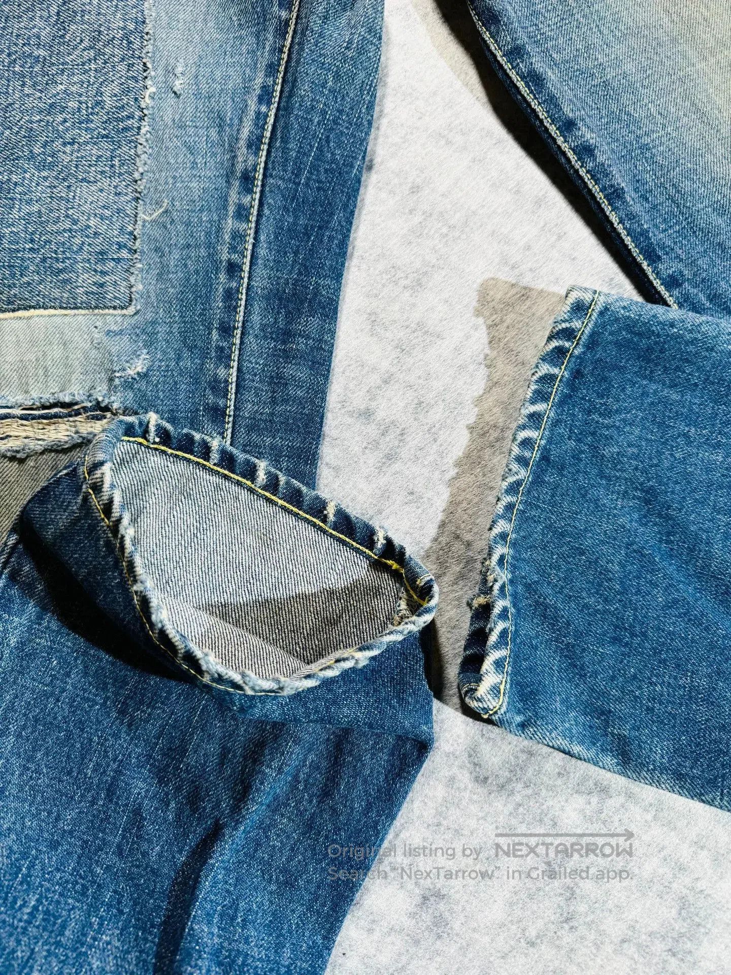 Visvim visvim social sculpture distressed denim jeans. Size US 26 / EU 42 - 6 Thumbnail