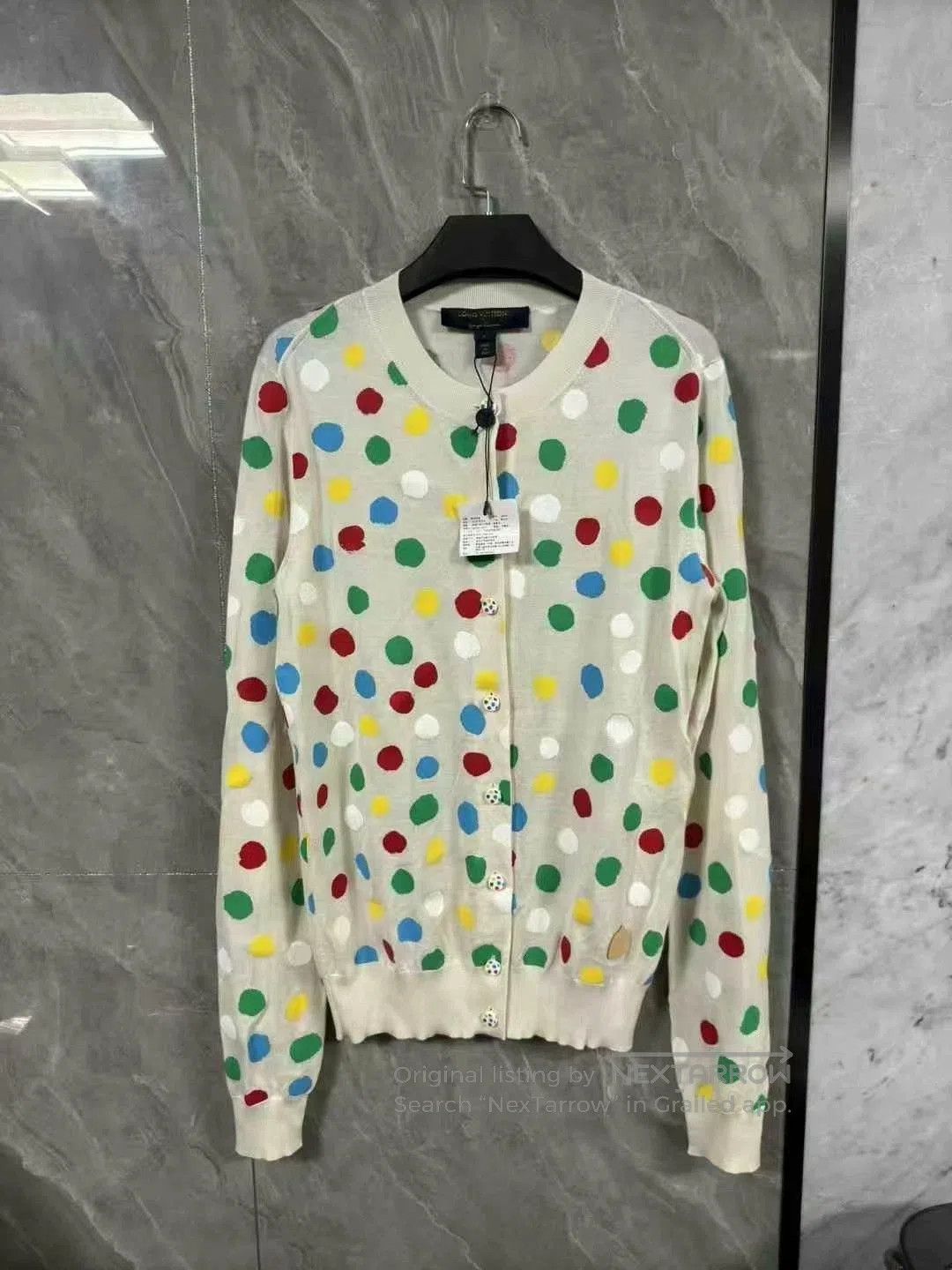 Louis Vuitton louis vuitton yayoi kusama cardigan L size. Size L / US 10 / IT 46 - 1 Thumbnail
