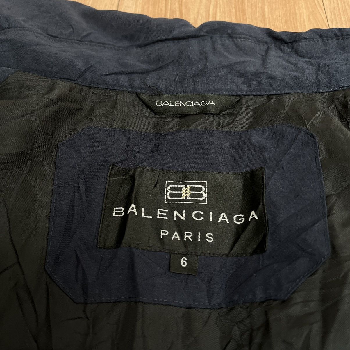 Balenciaga Authentics Balenciaga Paris BB Logo Jacket Avant Garde Size US L / EU 52-54 / 3 - 11 Thumbnail