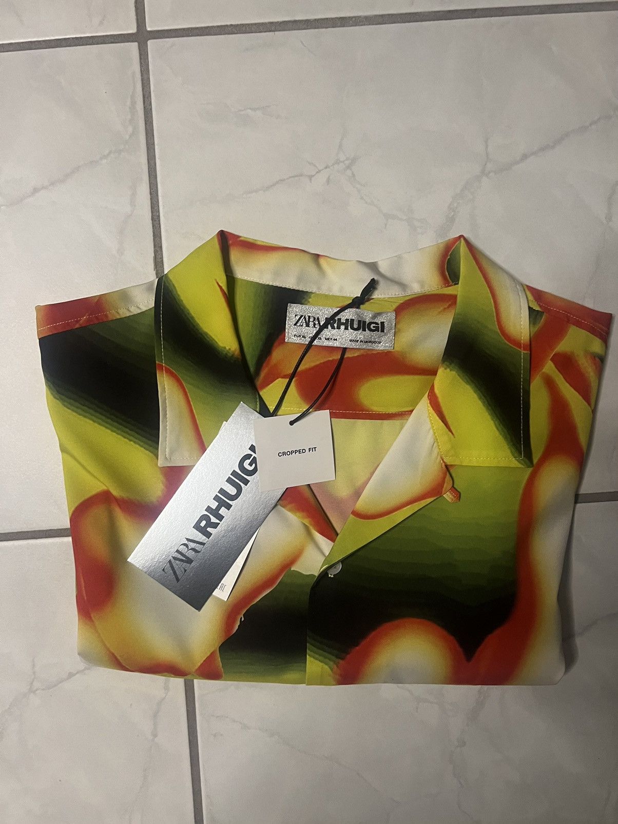Rhude × Zara zara x rhuigi “redefining human uniform” thermal s/s shirt Size US XL / EU 56 / 4 - 5 Thumbnail