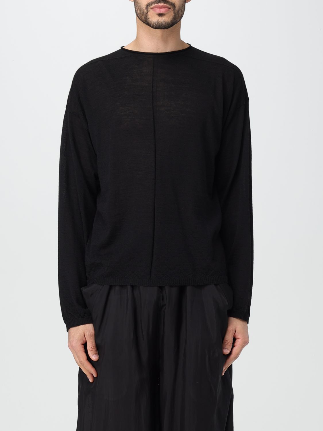 image of Rick Owens Sweater Men Black (Size Medium)