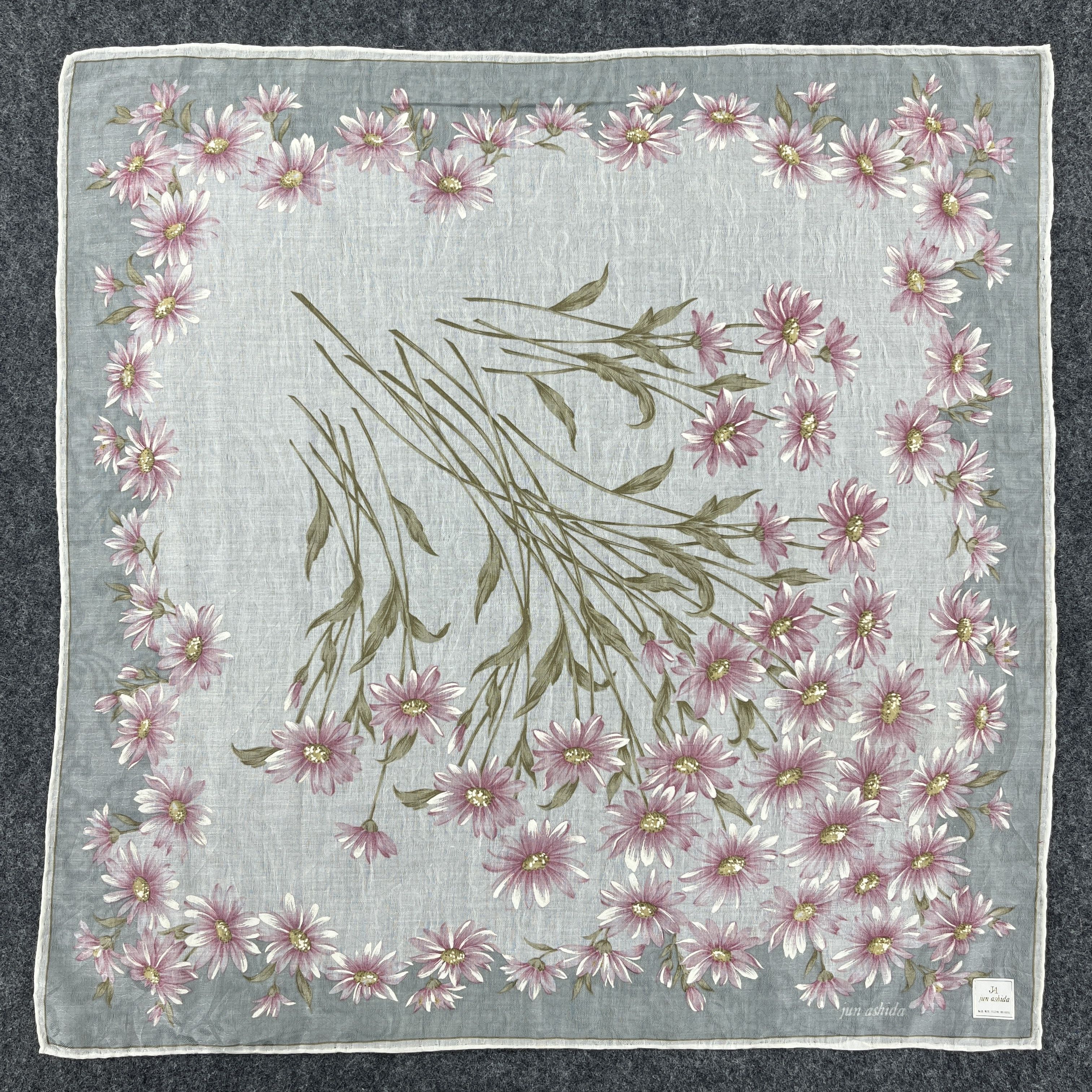 Japanese Brand Jun Ashida Handkerchief / Bandana / Neckerchief B198 Size ONE SIZE - 3 Thumbnail