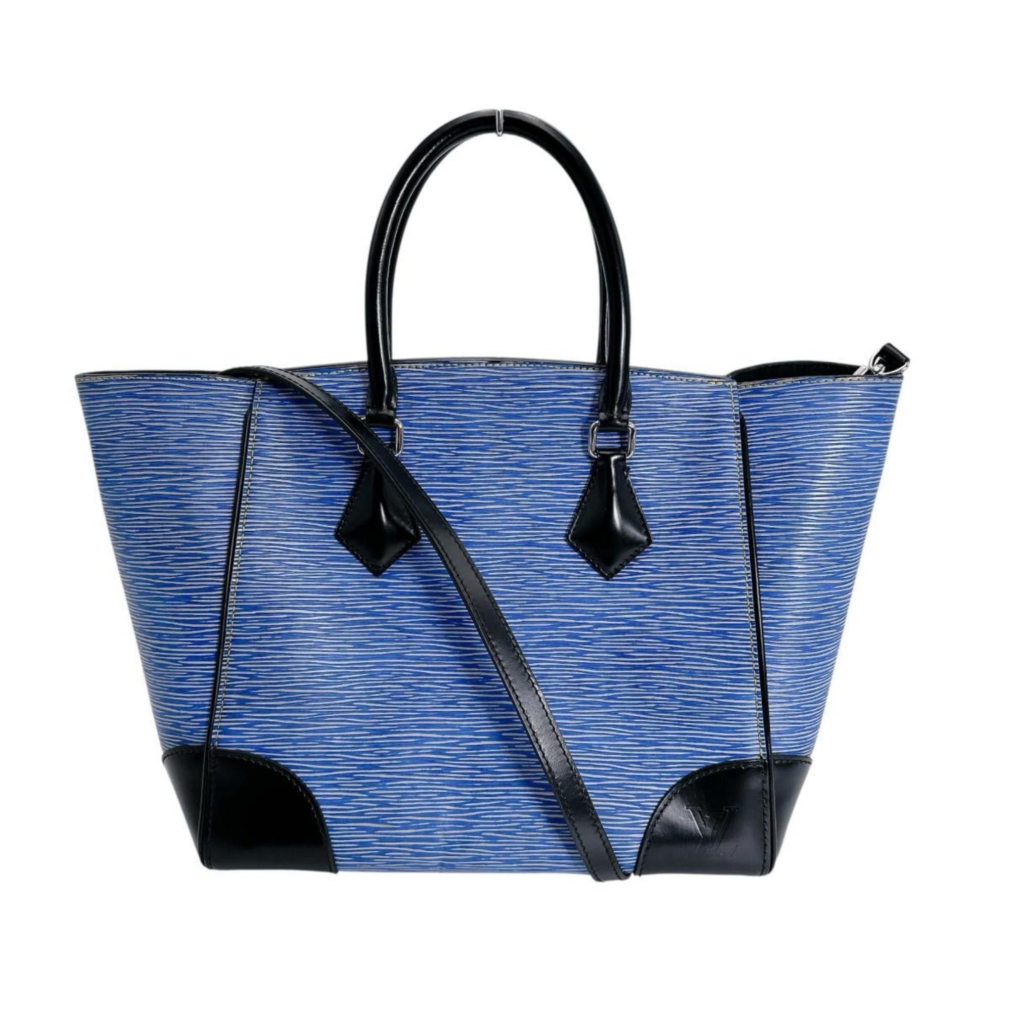 Louis Vuitton Louis Vuitton Epi Phoenix PM Handbag M56025 Blue Size ONE SIZE - 1 Thumbnail