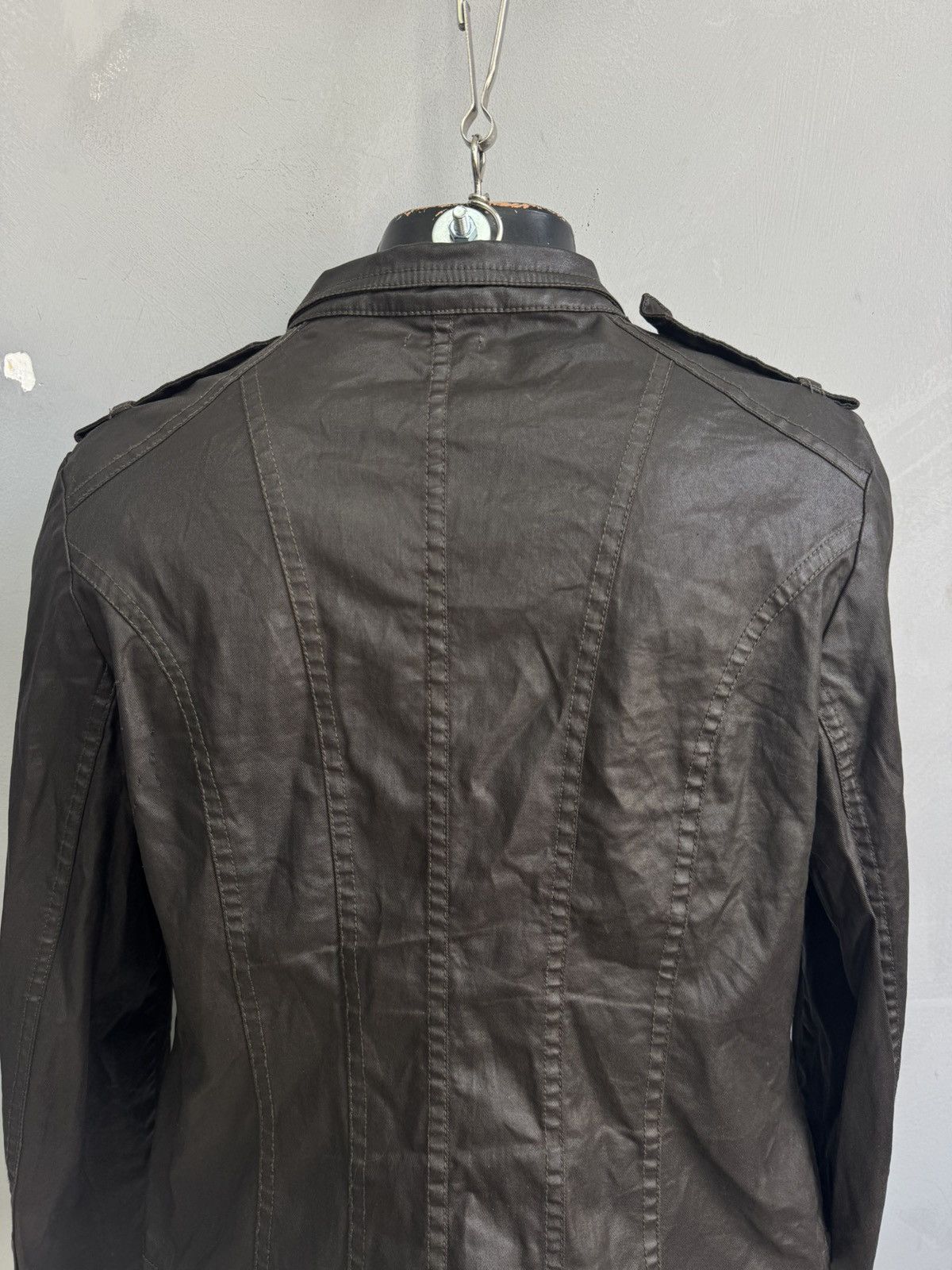 Other Vintage Blazer leather Y2k Diesel Style Avantgarde Japanese Size US M / EU 48-50 / 2 - 7 Thumbnail