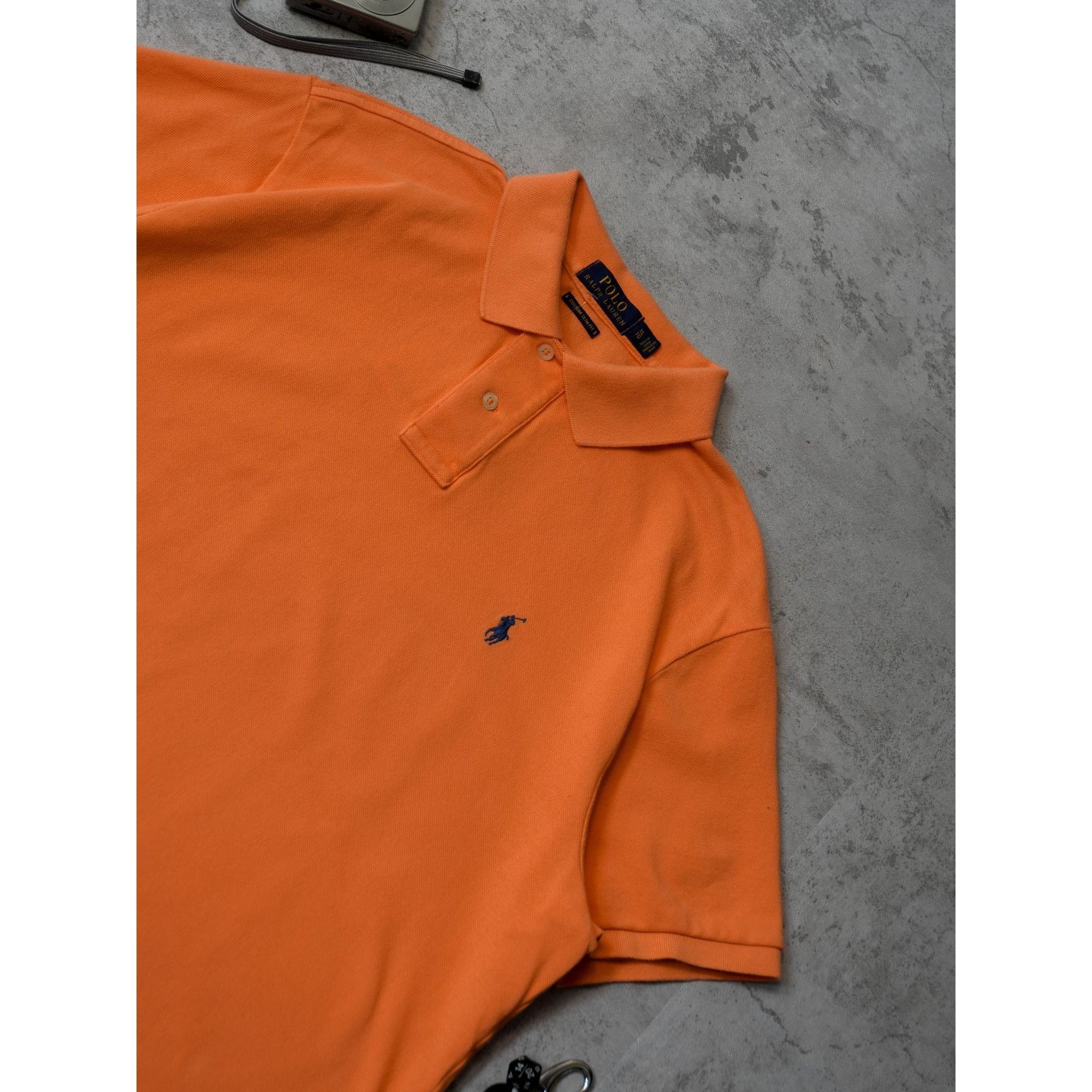Polo Ralph Lauren Polo Ralph Lauren Orange Slim Fit Shirt Size US XL / EU 56 / 4 - 2 Thumbnail