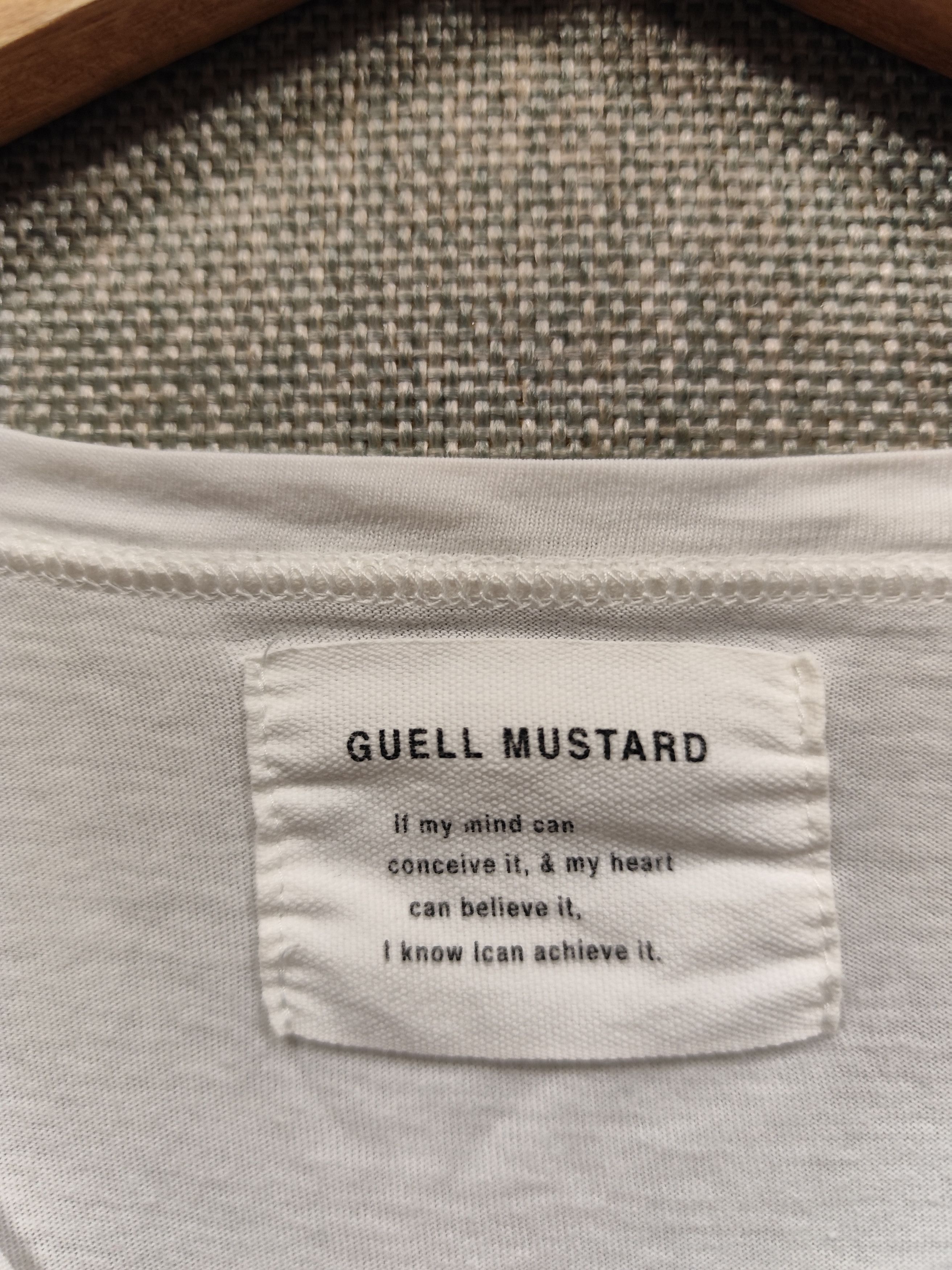 Japanese Brand Guell mustard made in japan tee Size S / US 4 / IT 40 - 4 Thumbnail