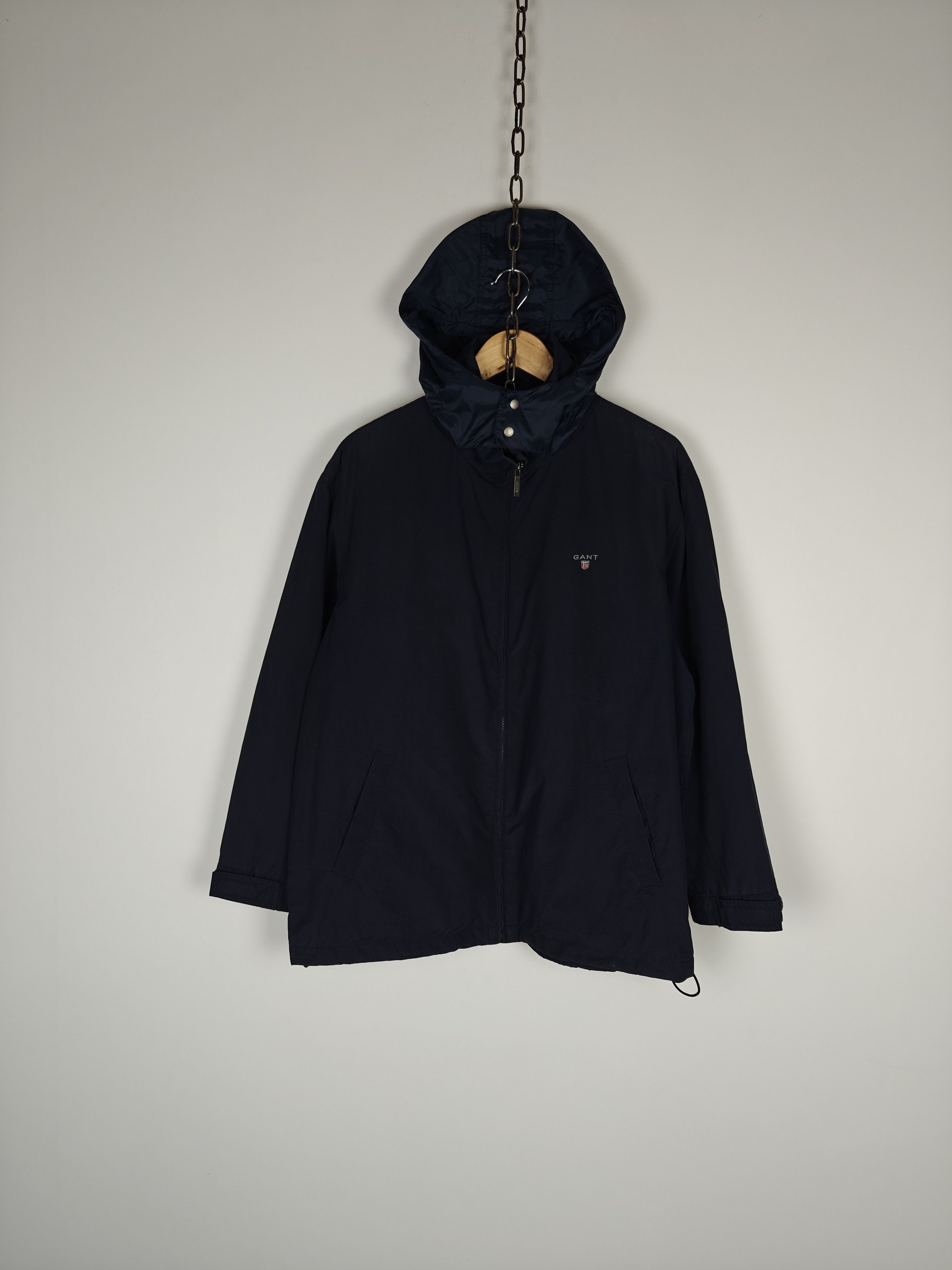 Gant Gant Zip Jacket The Gant Classic Hooded Blue size XL Size US XL / EU 56 / 4 - 1 Thumbnail