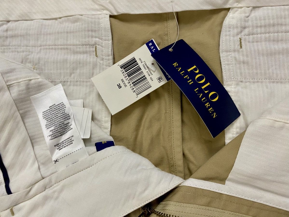 Polo Ralph Lauren PRL Luxury Beige Stretch Classic Fit 9” Chino Shorts 38 NWT Size US 38 / EU 54 - 8 Thumbnail