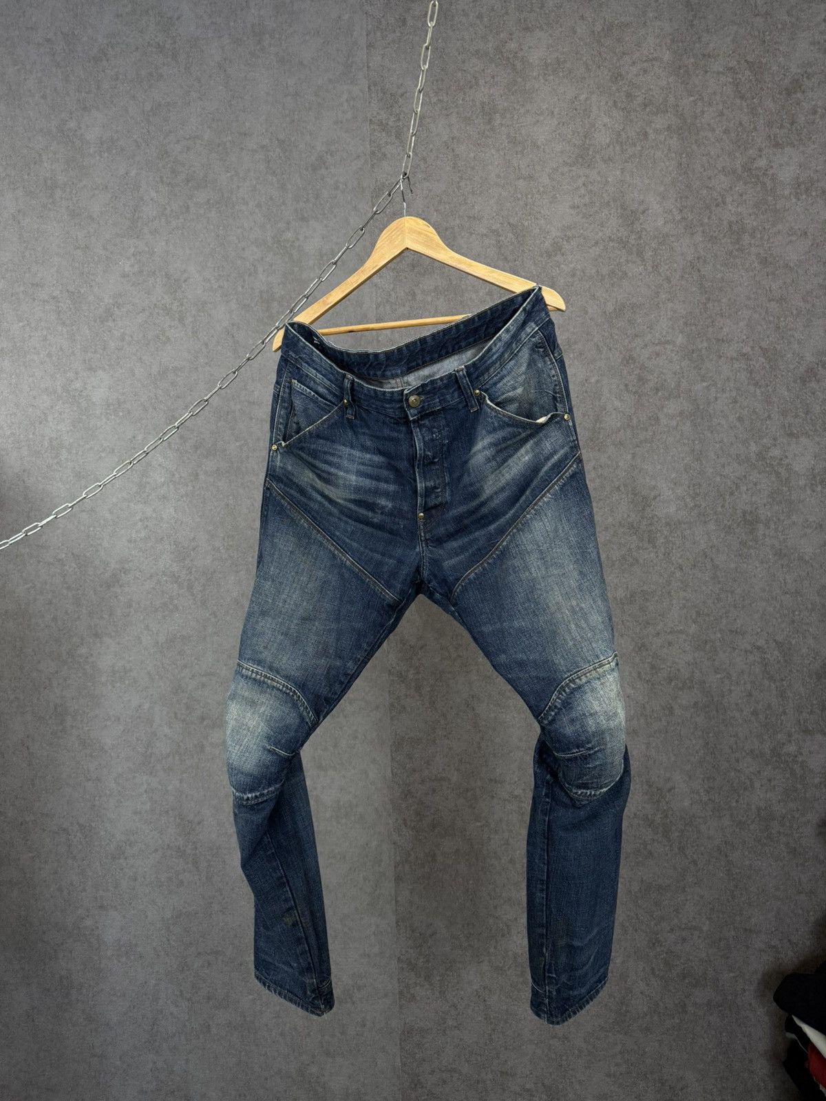 G-Star G Star Raw asymmetric jeans Size US 36 / EU 52 - 1 Thumbnail
