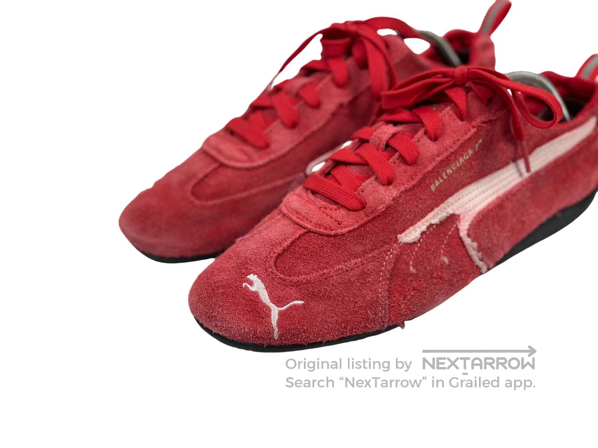 Balenciaga Balenciaga Distressed Racing Thin Soled Shoes Size US 8 / EU 41 - 2 Thumbnail
