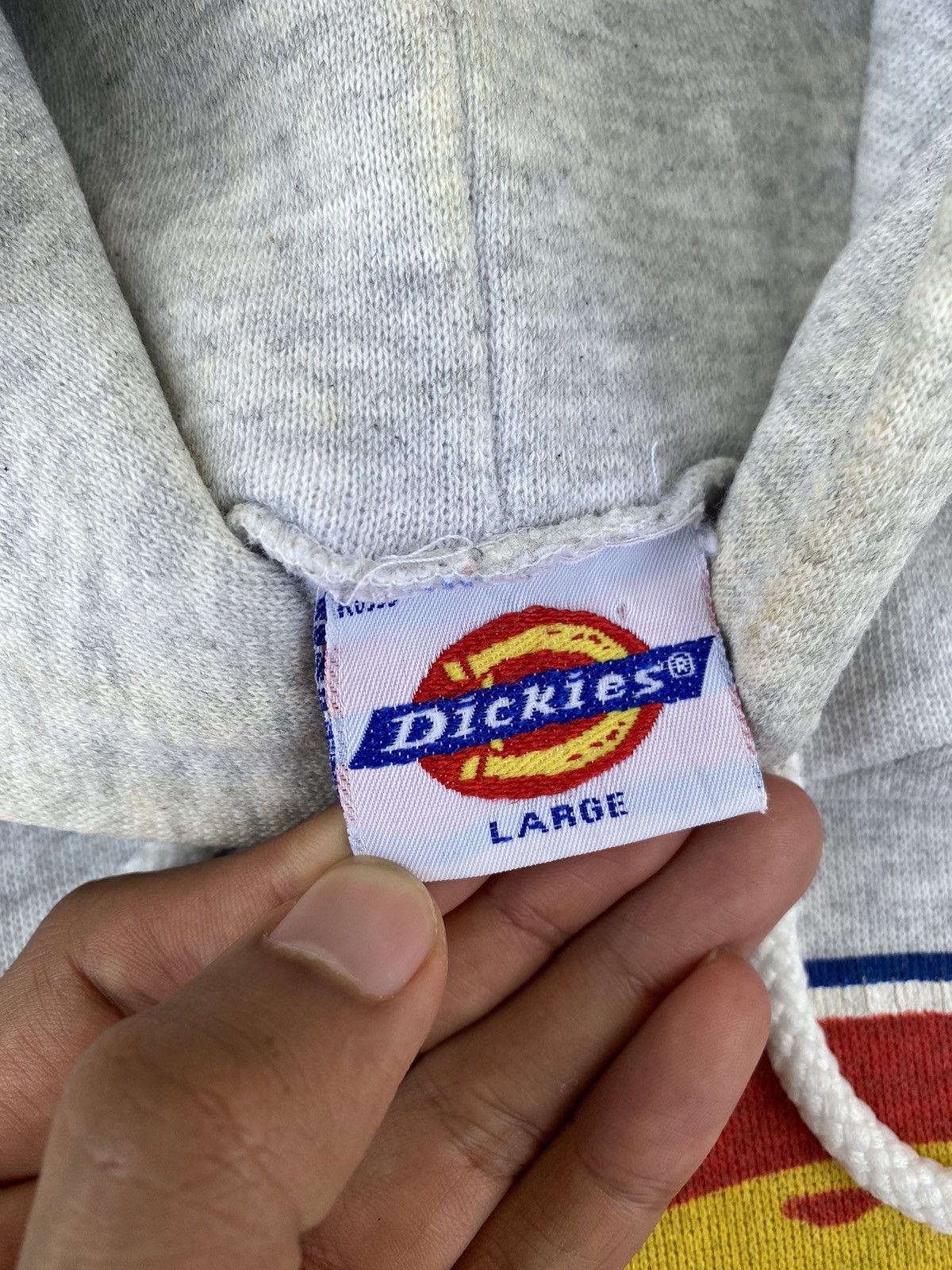 Dickies Crazy 90s Dickies Big Logo Pull Over Hoodie Made in USA Size US M / EU 48-50 / 2 - 5 Thumbnail