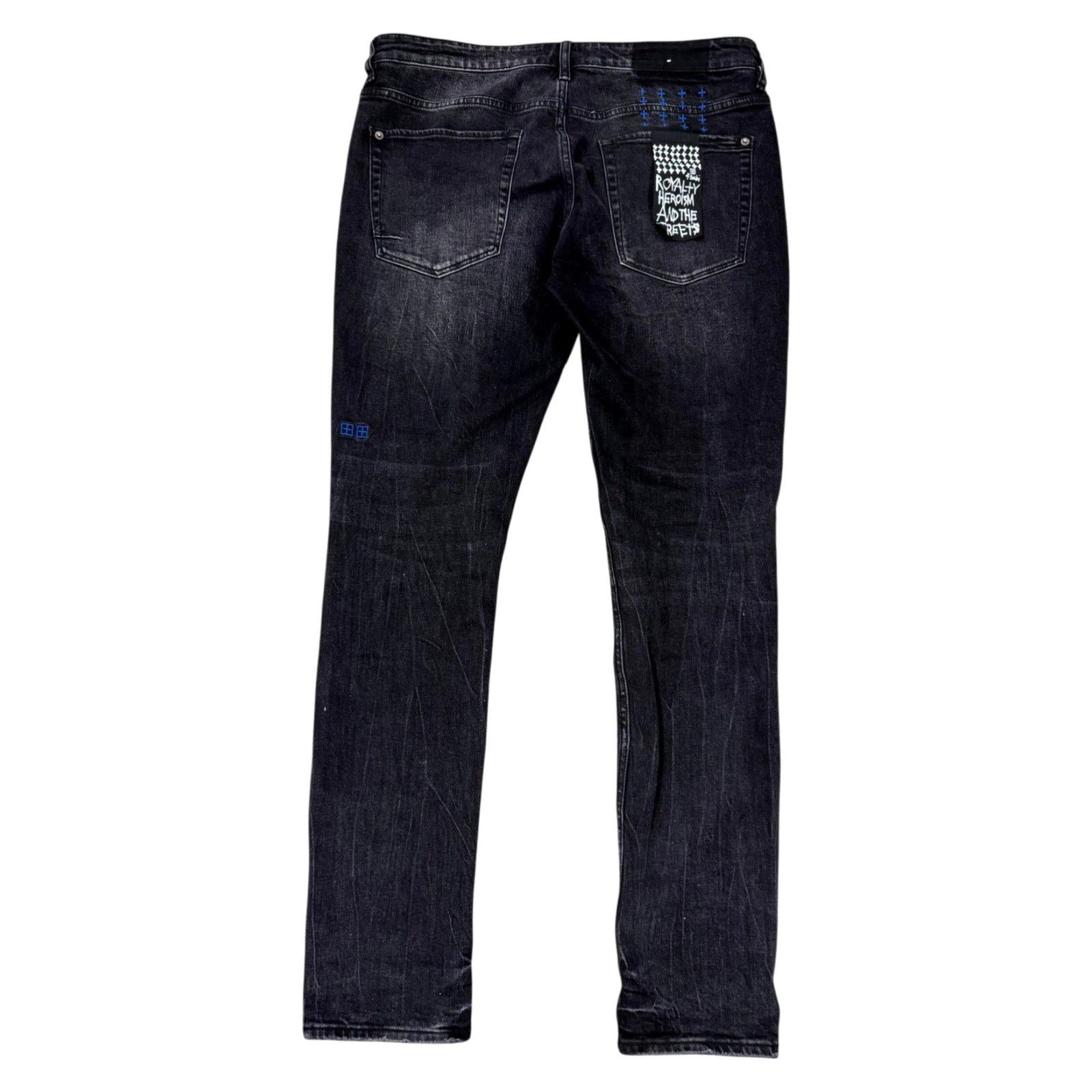 Ksubi Ksubi Black Wash & Blue Jeans Size US 34 / EU 50 - 2 Thumbnail