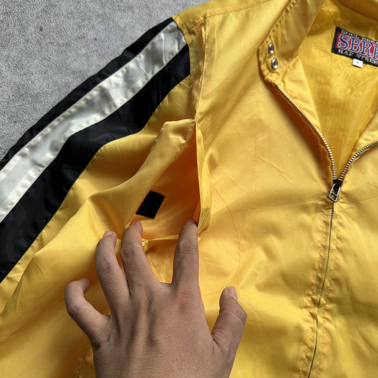 Japanese Brand × Vintage 90s Vintage Racing Pit Crew Jacket by Soul Break Rap Street Size US L / EU 52-54 / 3 - 3 Thumbnail