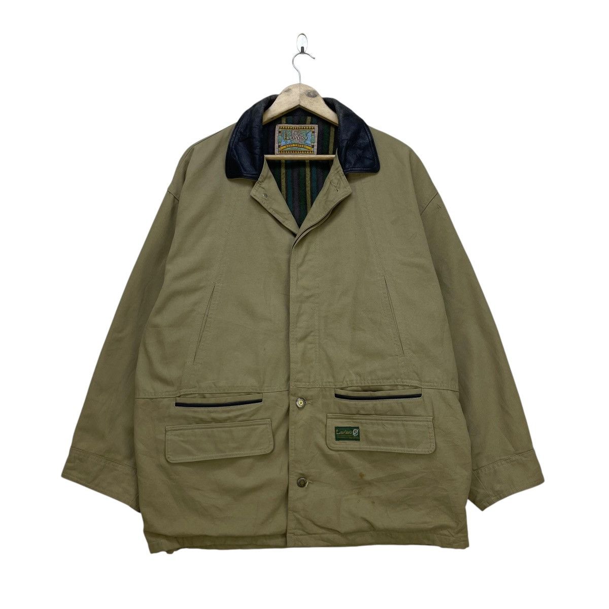 Carhartt × Japanese Brand 💥Vintage Lavoro Hunting Workwear Blanket Duck Canvas Jacket Size US M / EU 48-50 / 2 - 1 Thumbnail