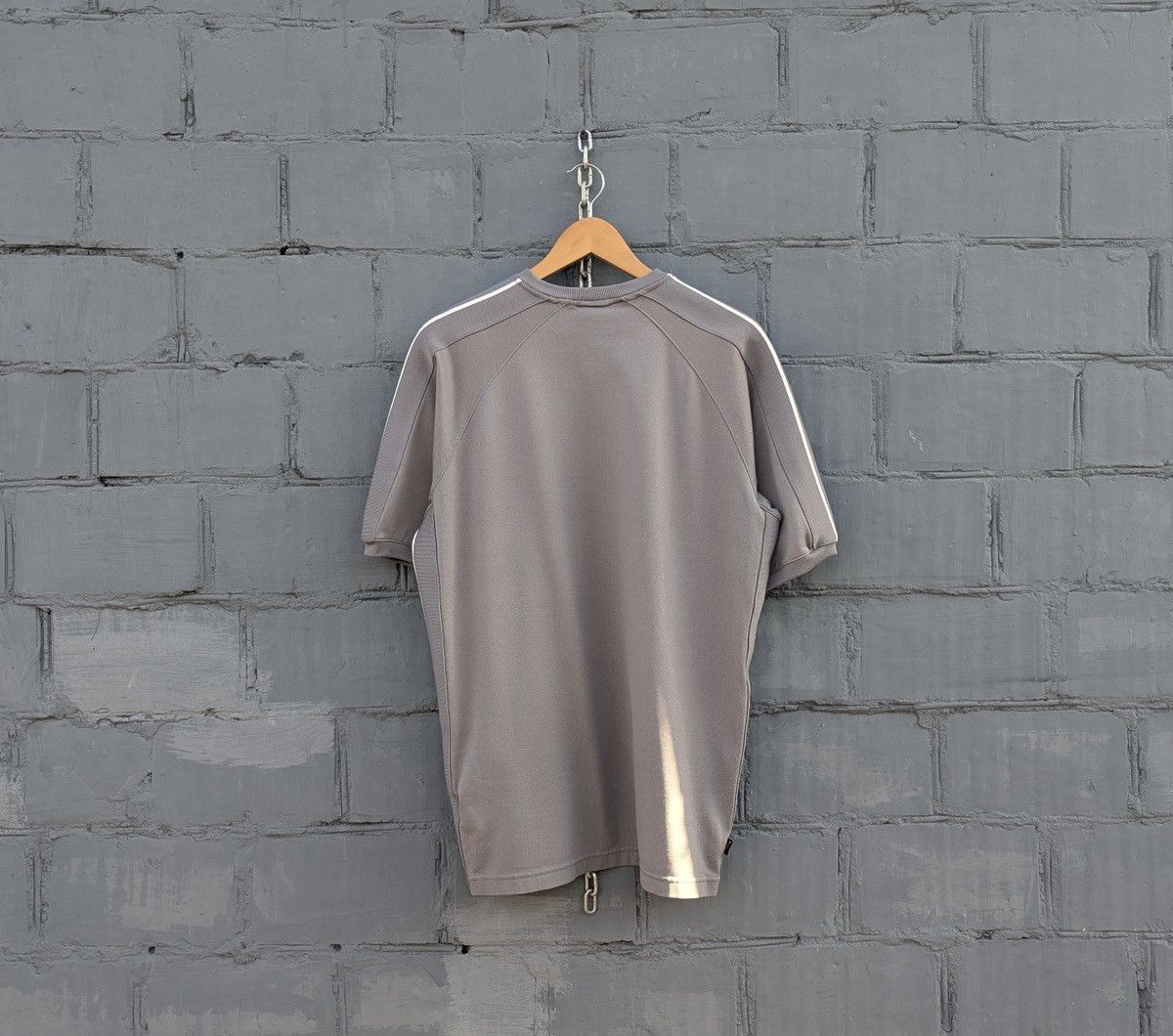 Nike Nike Jersey T-Shirt Embroidered Logo Vintage Grey Blockcore Size US L / EU 52-54 / 3 - 2 Thumbnail