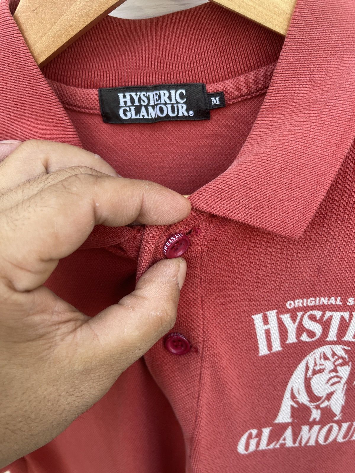 Hysteric Glamour Rare🔥Hysteric Glamour Naughty Ladies Night Polo Tee Size US M / EU 48-50 / 2 - 8 Thumbnail