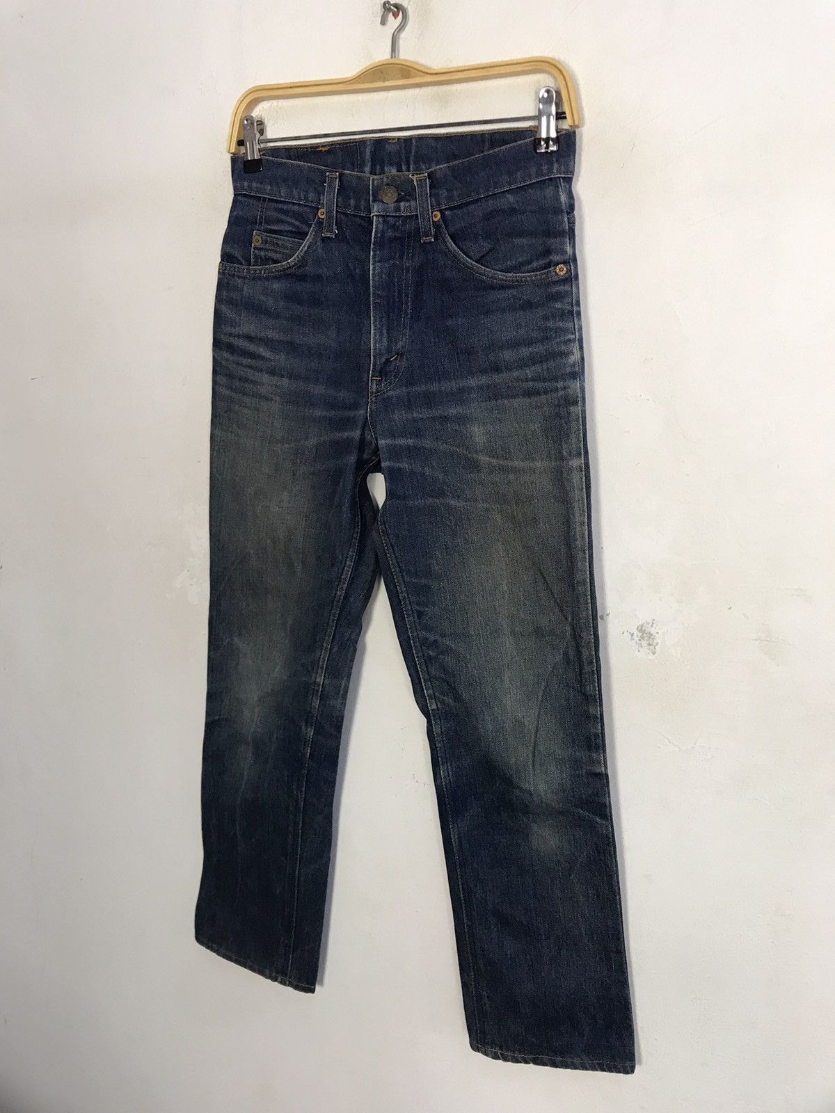 Levi's Vintage Clothing Levi's 70s 80s Orange Tab Unisex Denim Jeans Size US 27 - 3 Thumbnail