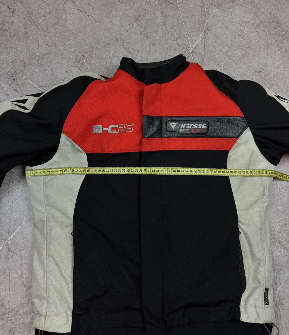 Dainese Vintage Dainese M-CRS Racing Jacket Red/Black Bikercore Sz L Size US L / EU 52-54 / 3 - 23 Thumbnail
